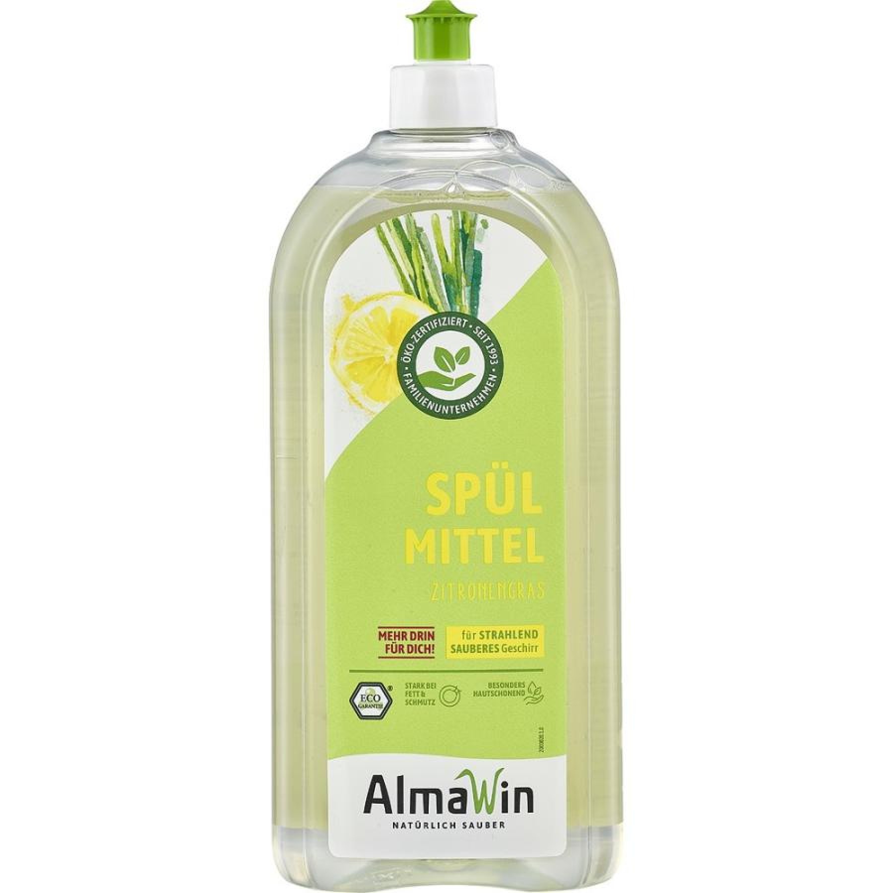 Detergent de vase concentrat cu lamaie - 500 ml