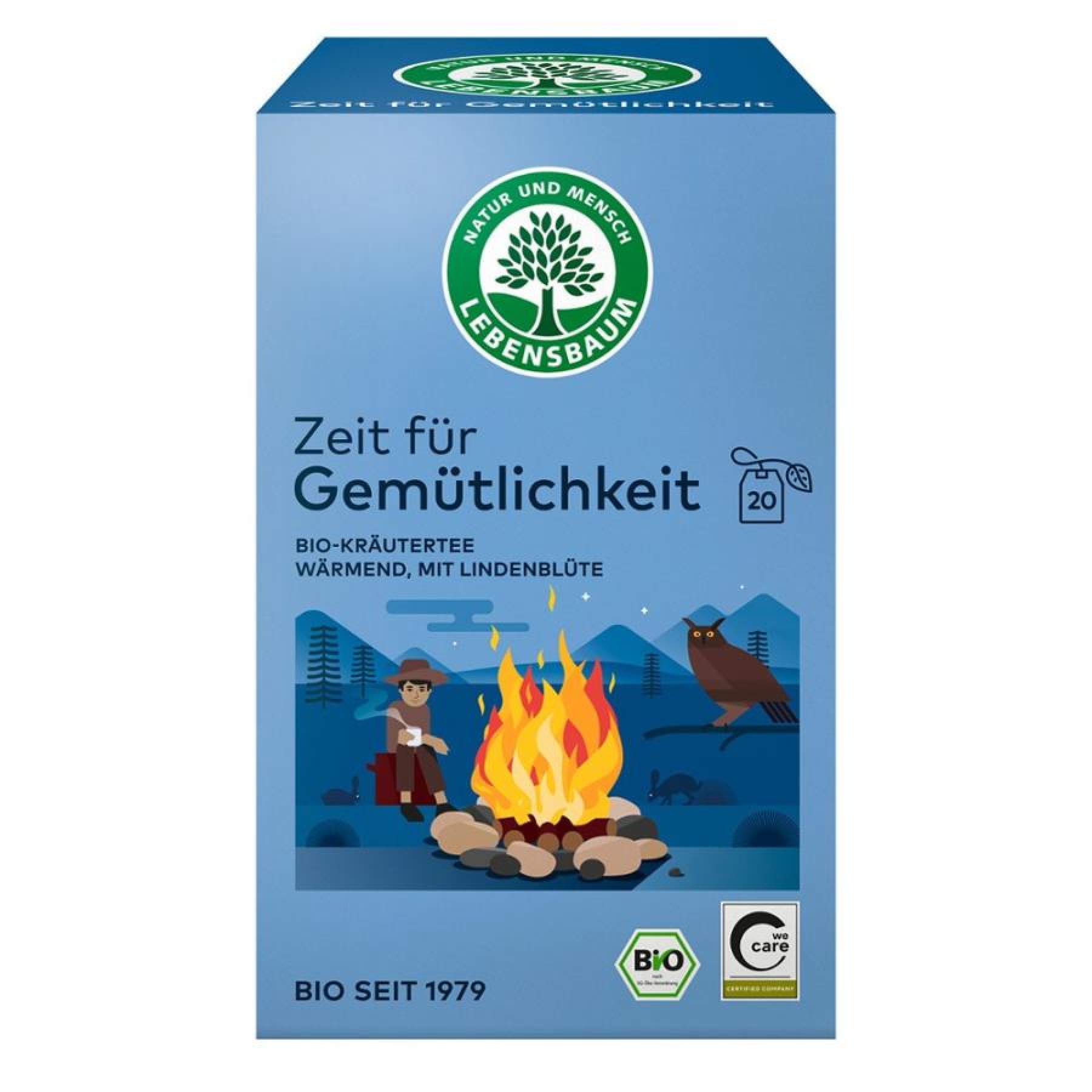 Ceai de plante si flori de tei 20 plicuri, eco - 30 g