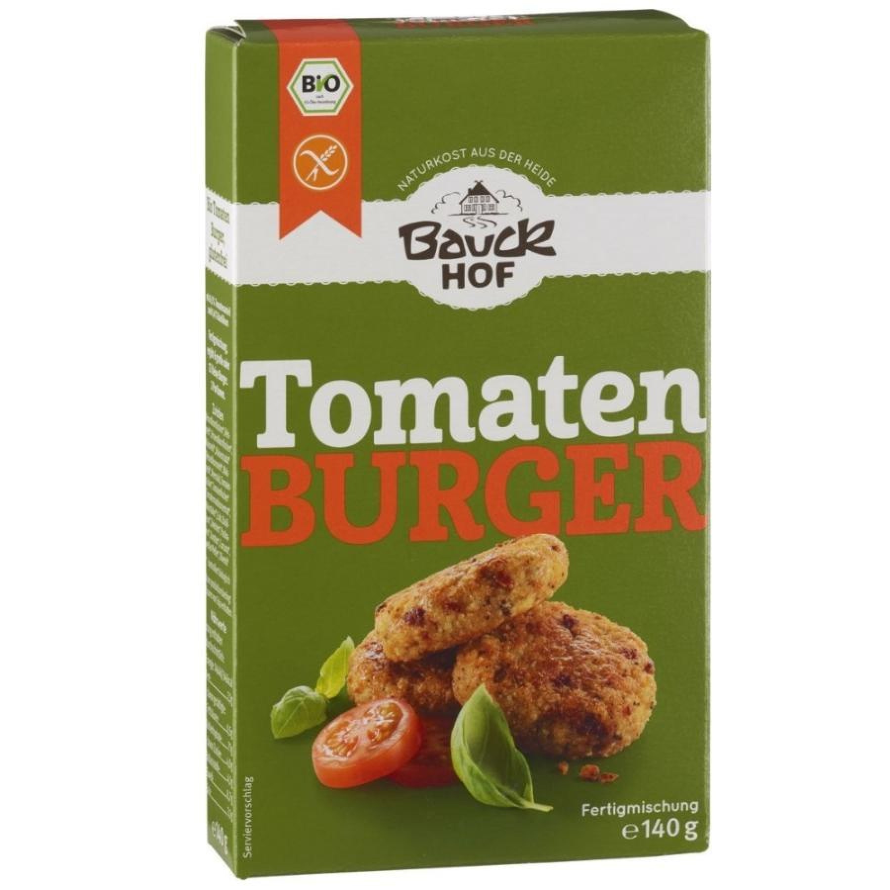 Mix pentru burger cu tomate si busuioc fara gluten, eco - 140 g