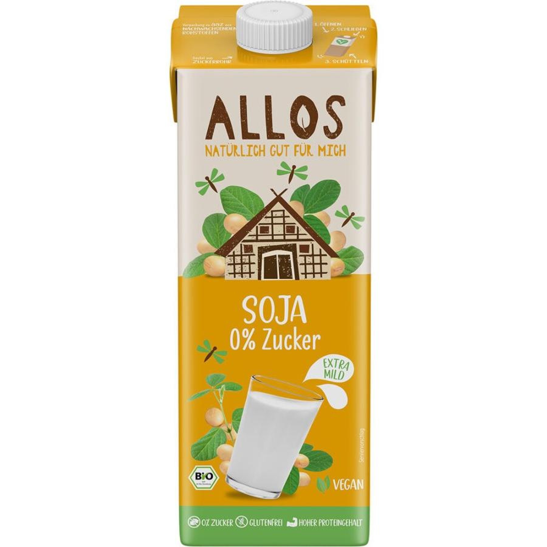 Bautura de soia fara gluten, eco - 1 L