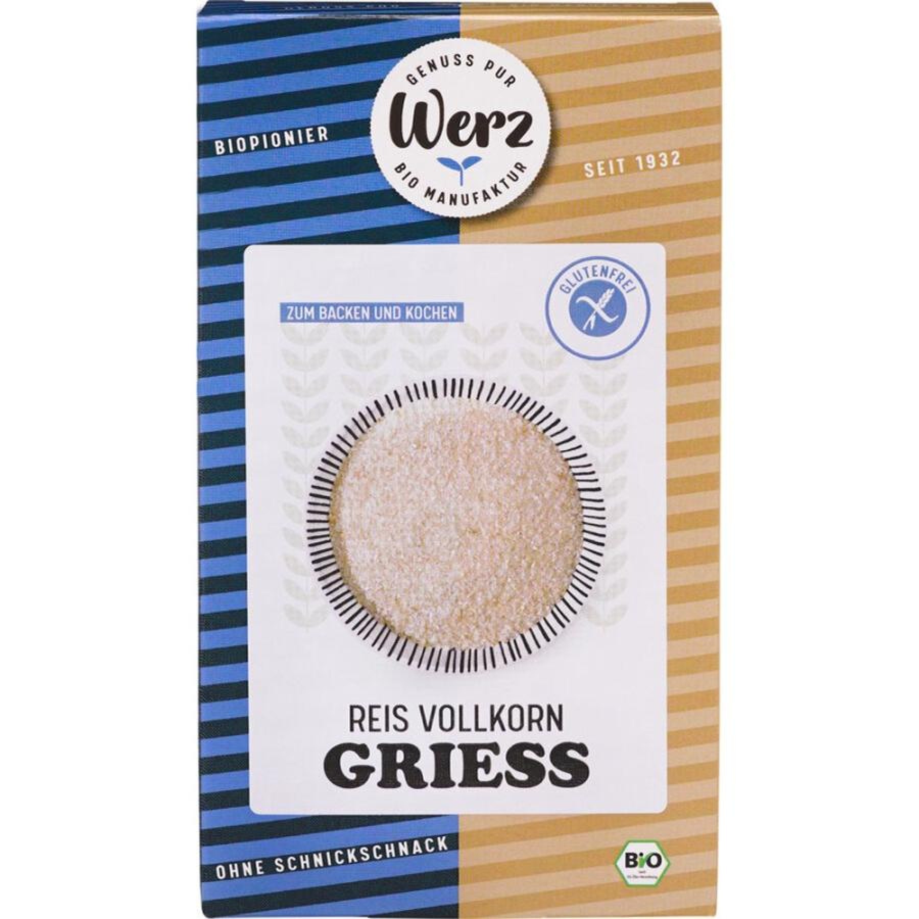 Gris de orez integral fara gluten, eco - 250 g
