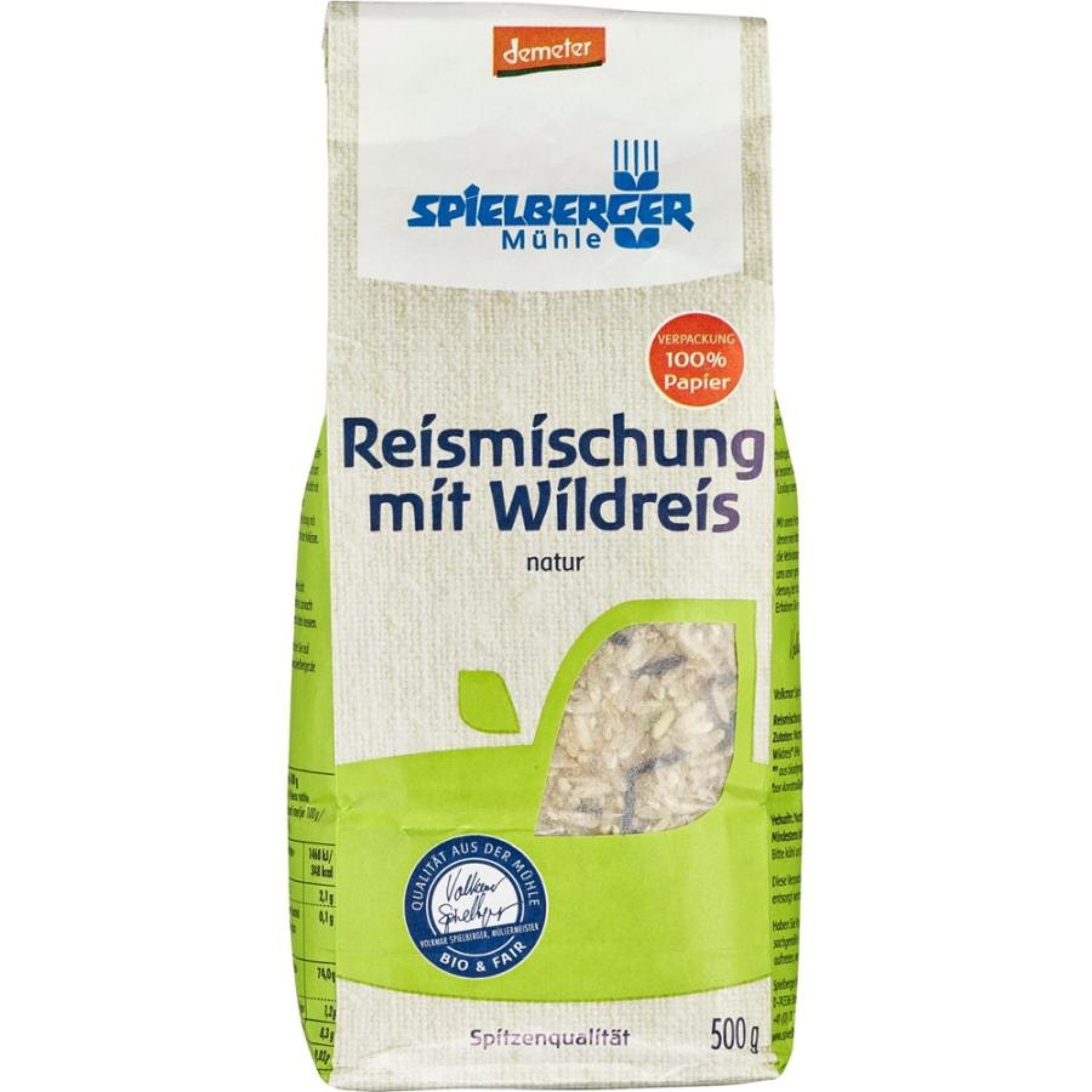 Orez amestec cu orez salbatic Demeter - 500 g