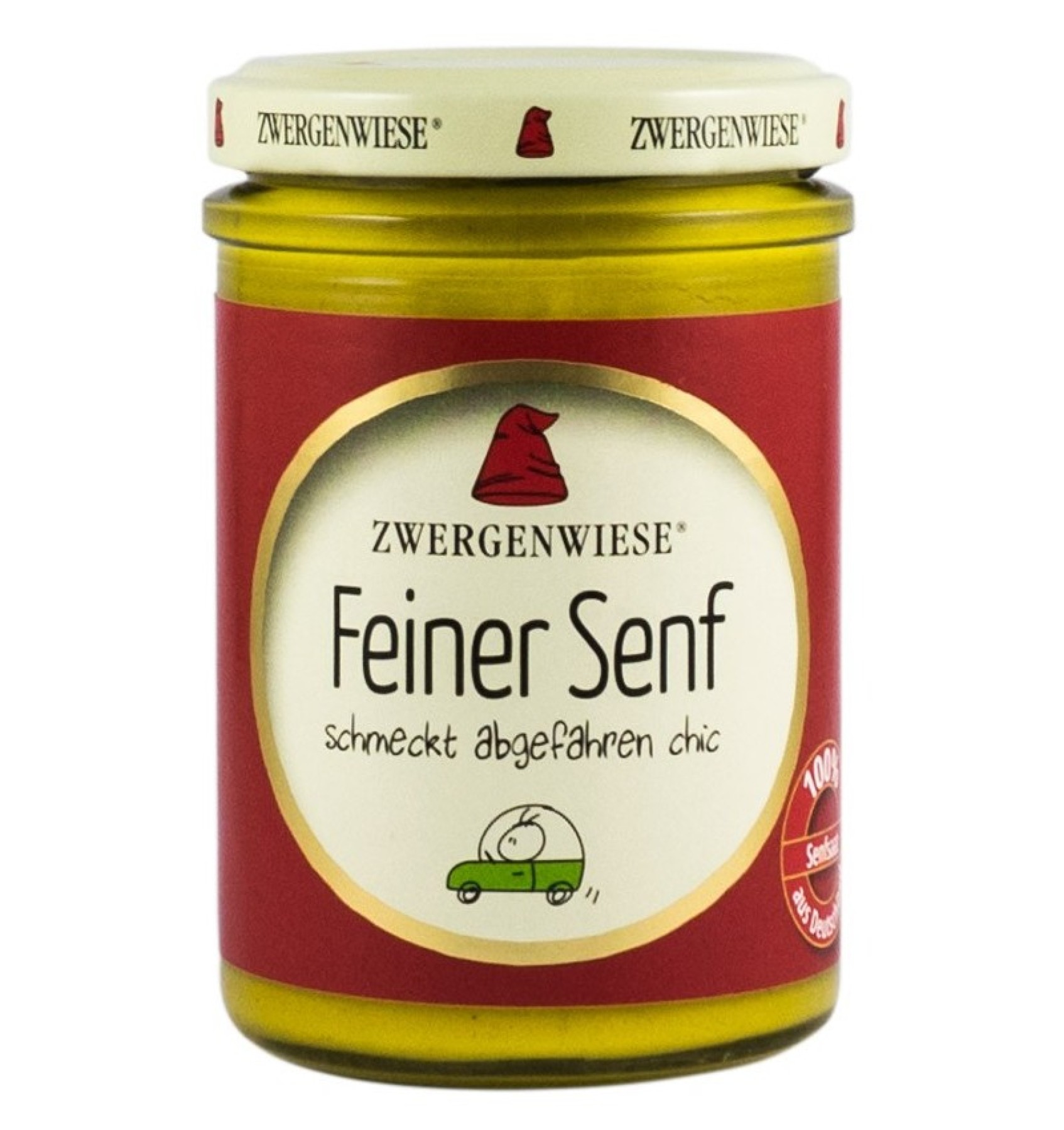 Mustar fin ecologic fara gluten - 160 ml