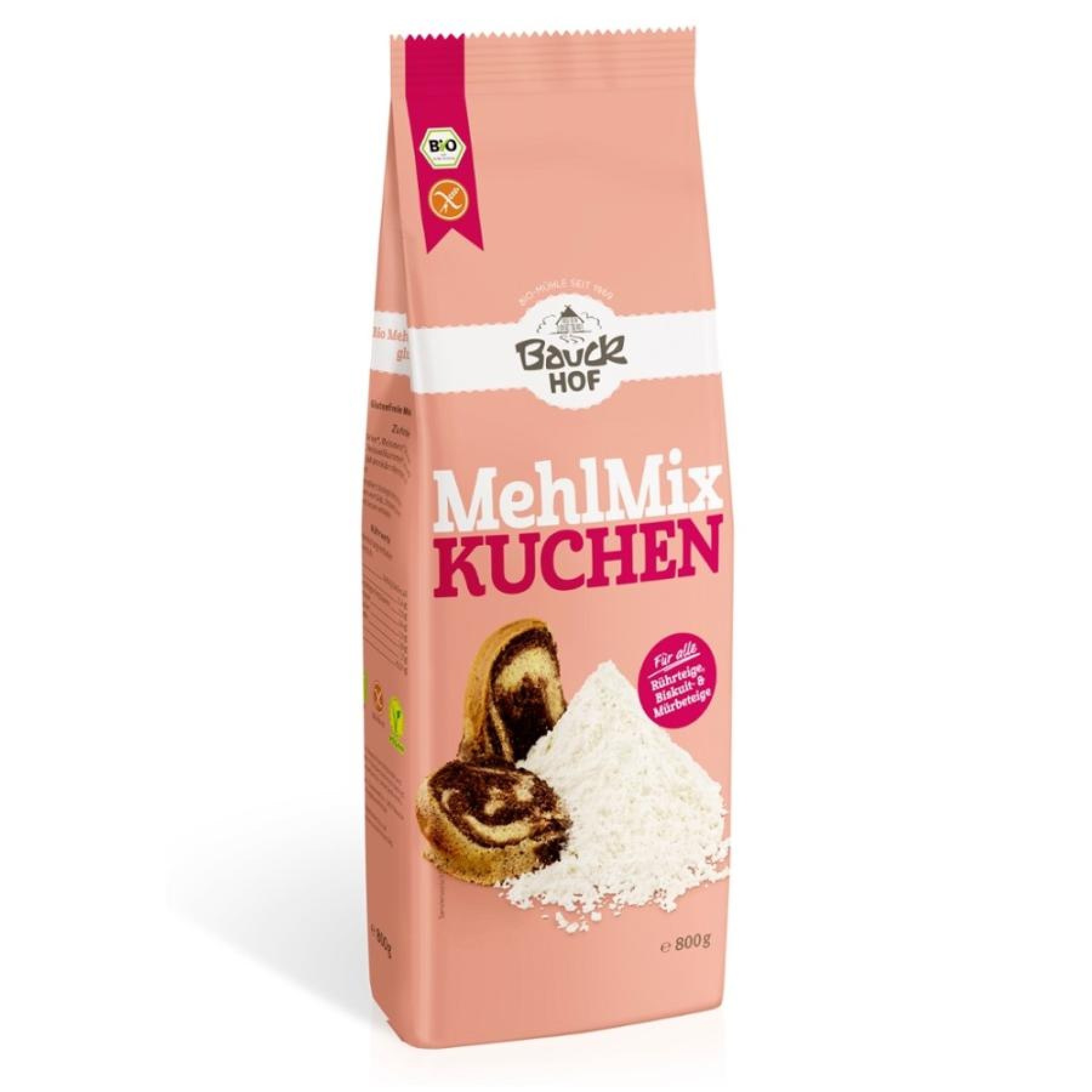 Mix de faina pentru prajituri fara gluten, eco - 800 g