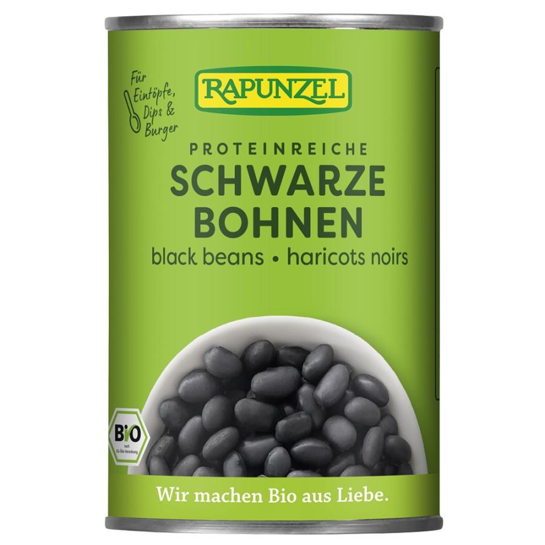 Fasole neagra la conserva - 400 g