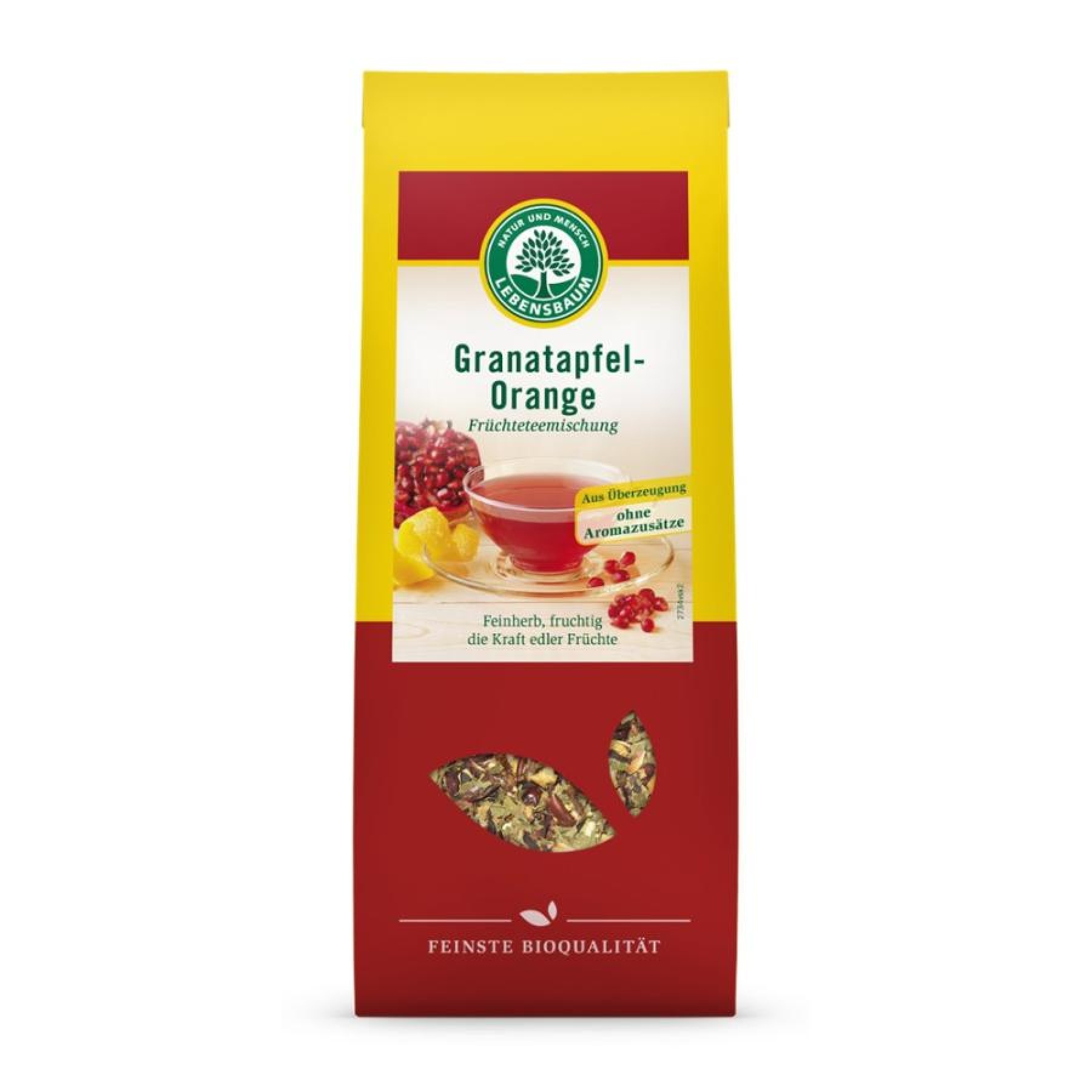 Ceai cu rodie si portocala, eco - 75 g