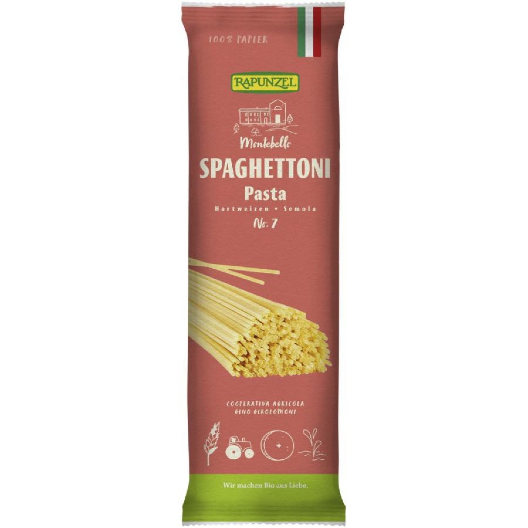 Spaghettoni semola nr.7, eco - 500 g