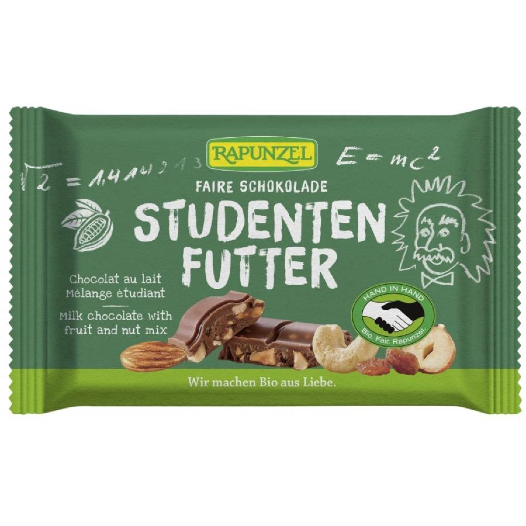 Ciocolata bio cu mix de fructe si alune - 100 g