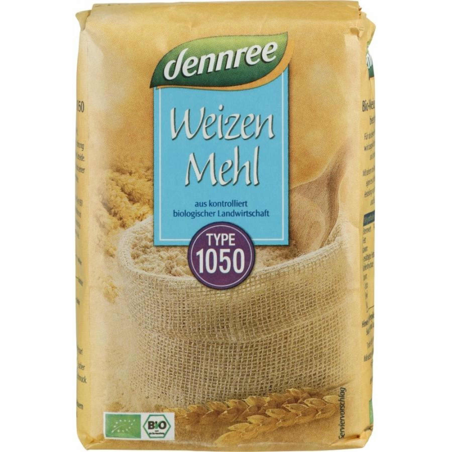 Faina bio neagra de grau tip 1050 - 1 kg