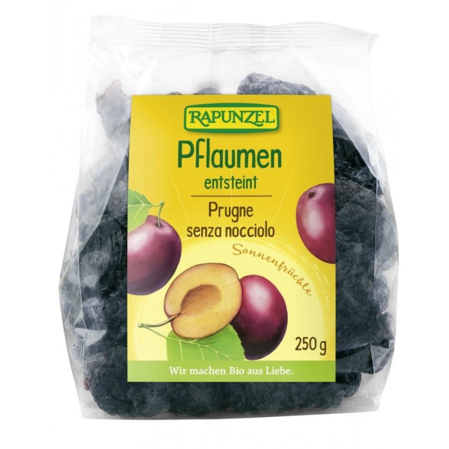 Prune fara samburi, eco - 250 g