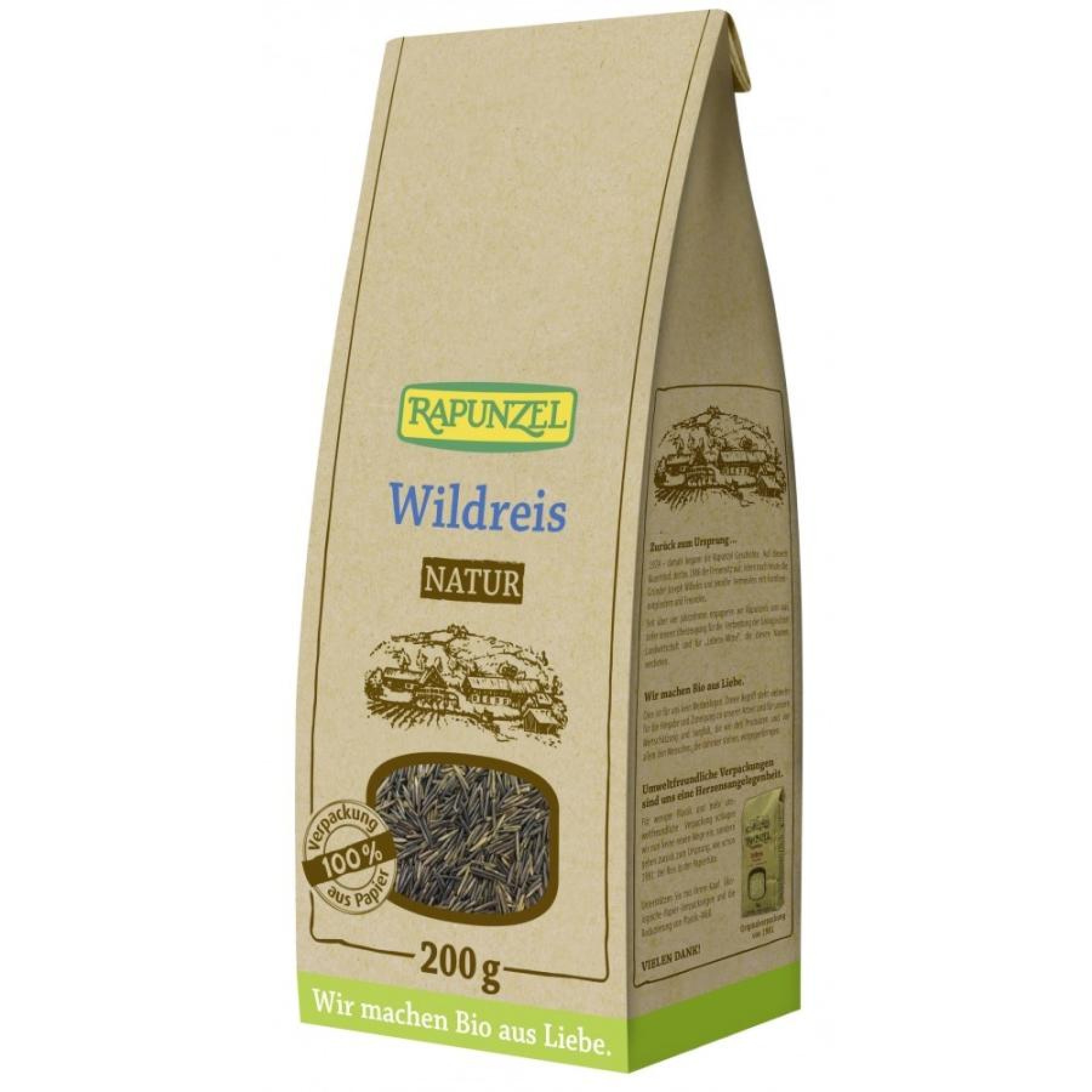Orez salbatic bio natur - 200 g