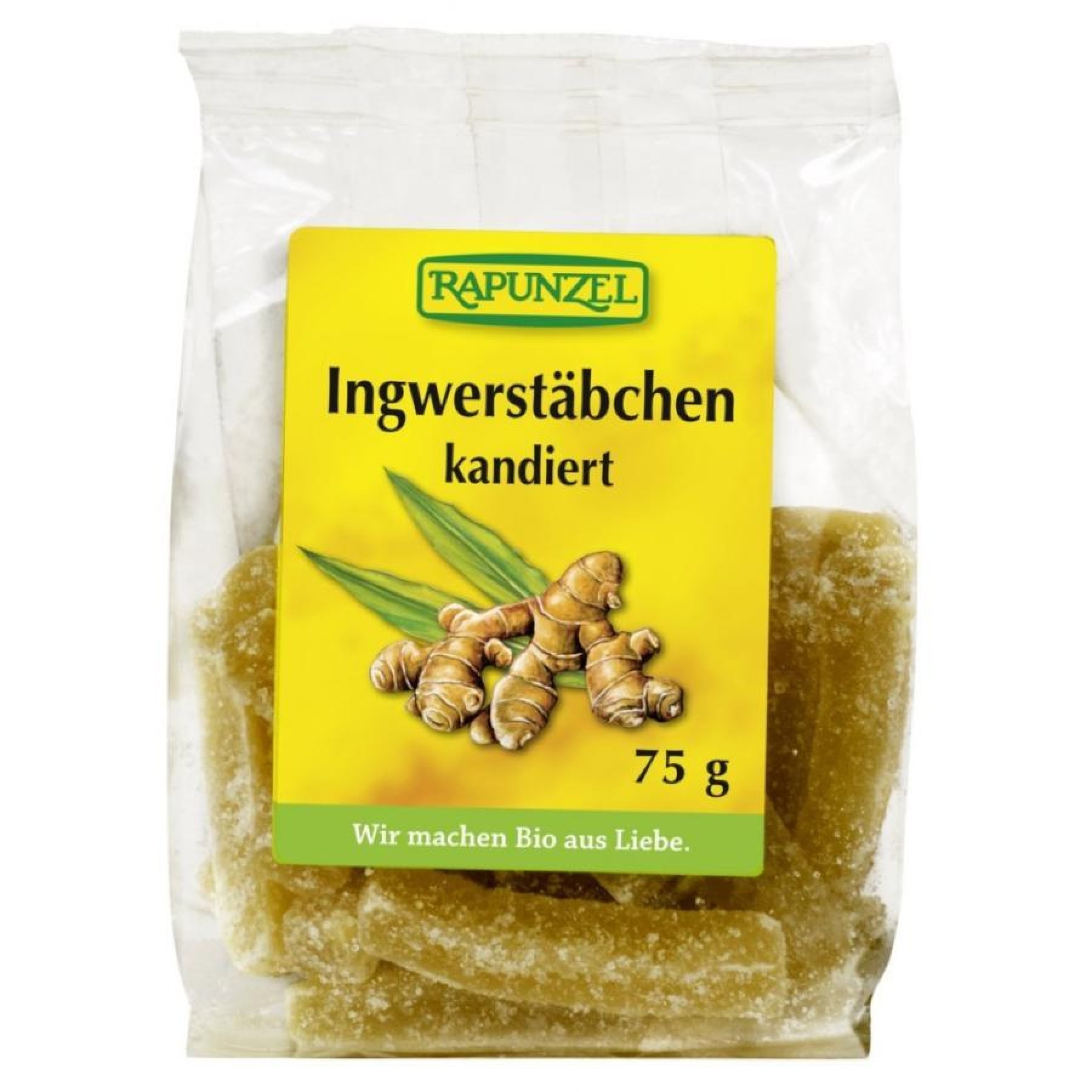 Betigase zaharate de ghimbir bio - 75 g