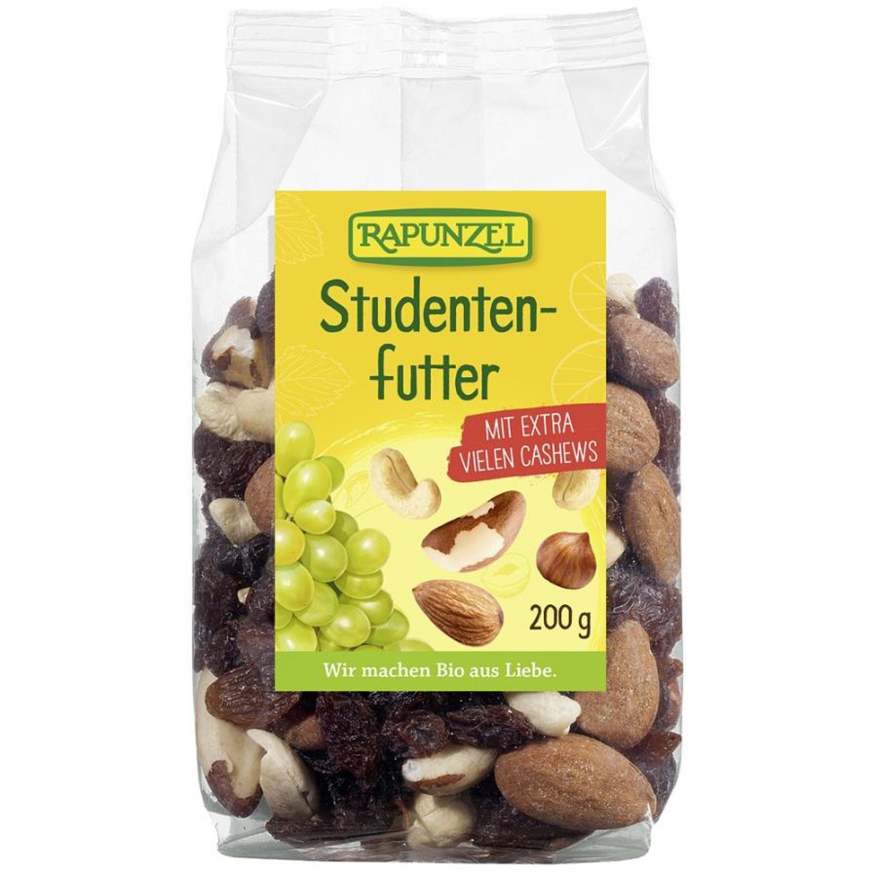 Amestec studentesc cu stafide, eco - 200 g