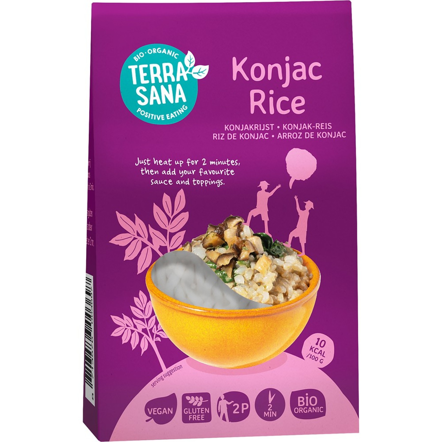 Orez din Konjac fara gluten, eco - 330 g