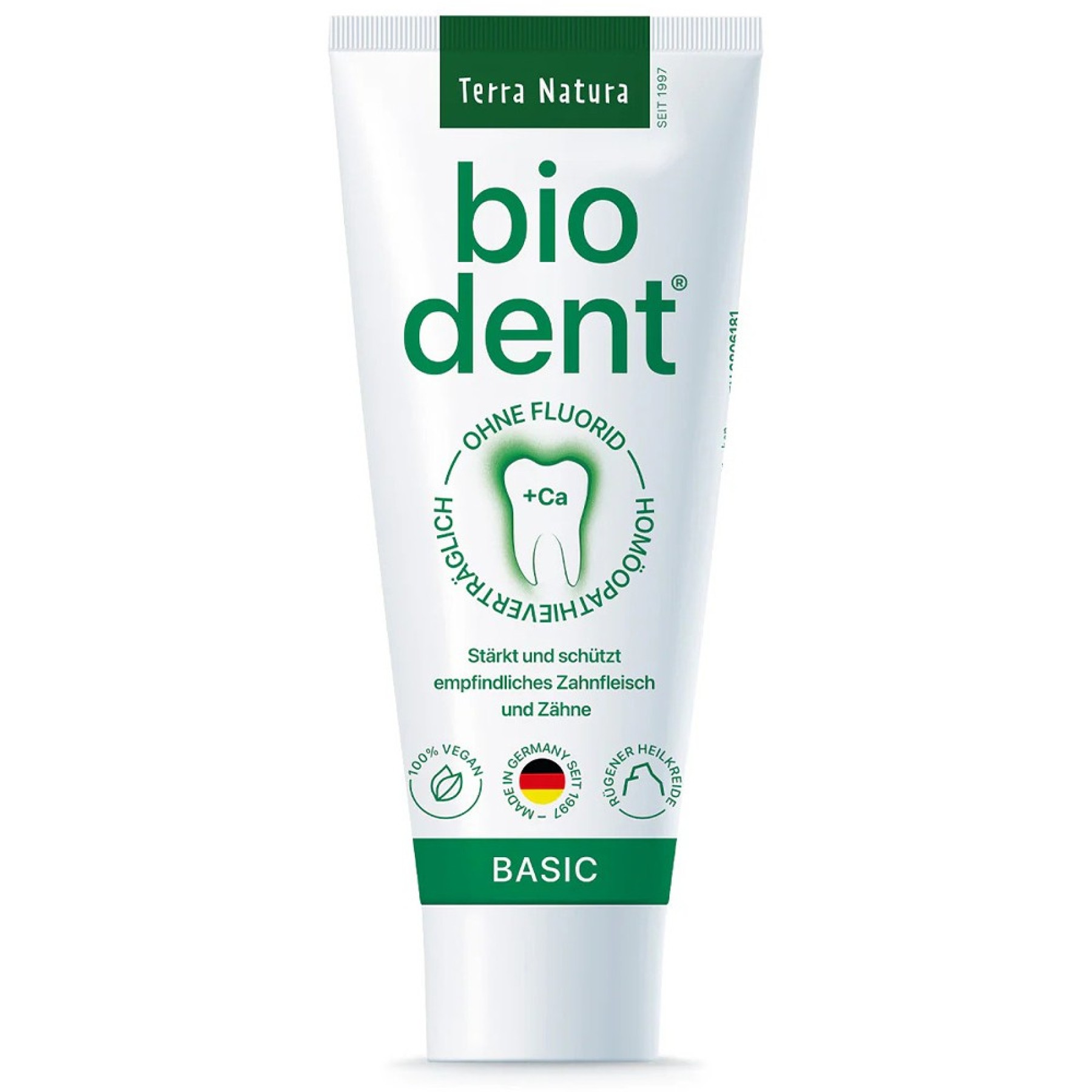 Pasta de dinti biodent basic cu menta - 75 ml