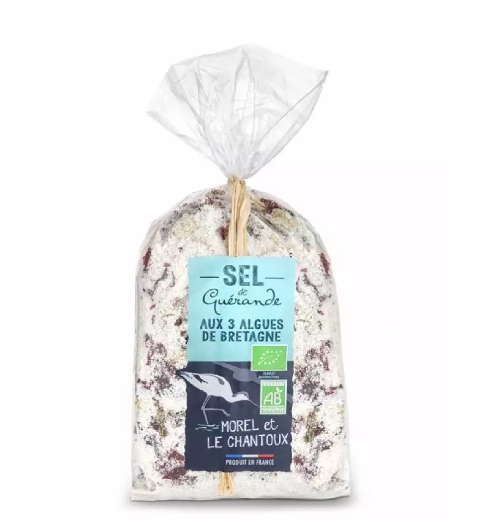 ECO/BIO Sare celtica cu 3 feluri de alge din Bretania, 250gr