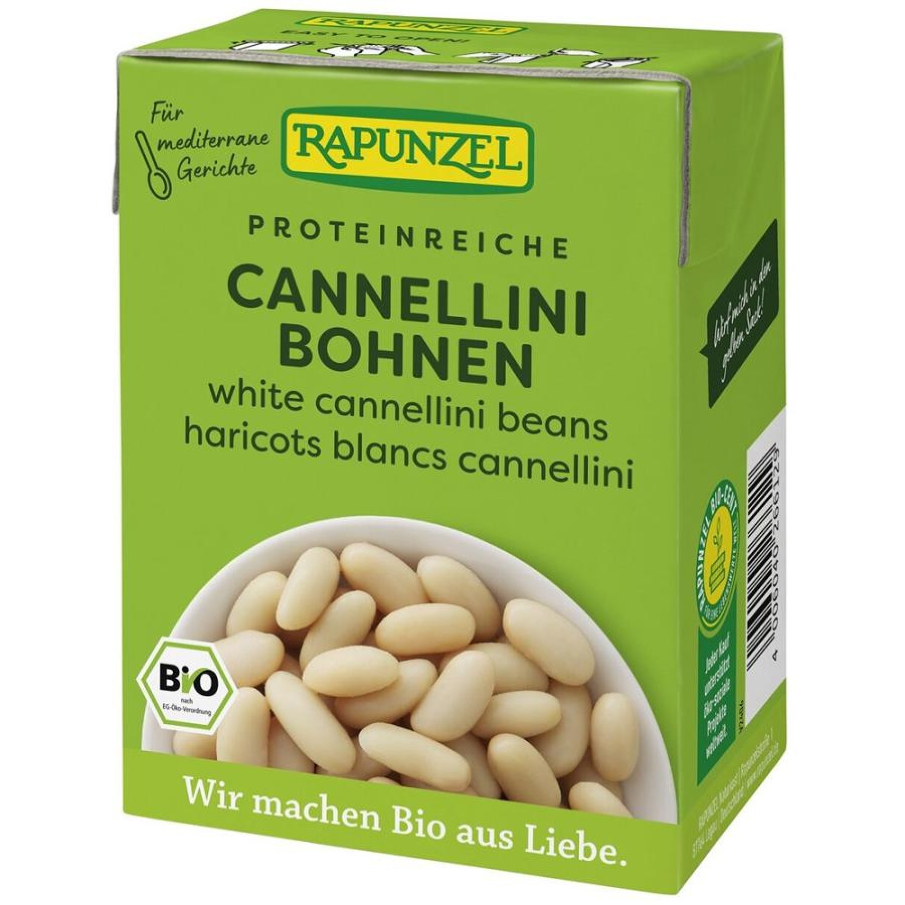 Fasole alba cannellini, eco - 380 g