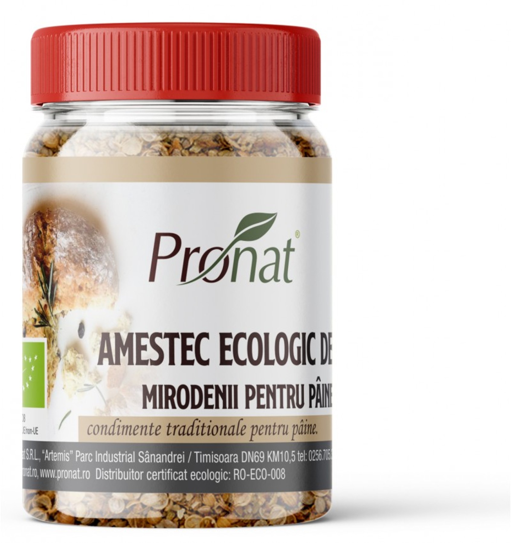 Amestec bio de mirodenii pentru paine, 110g