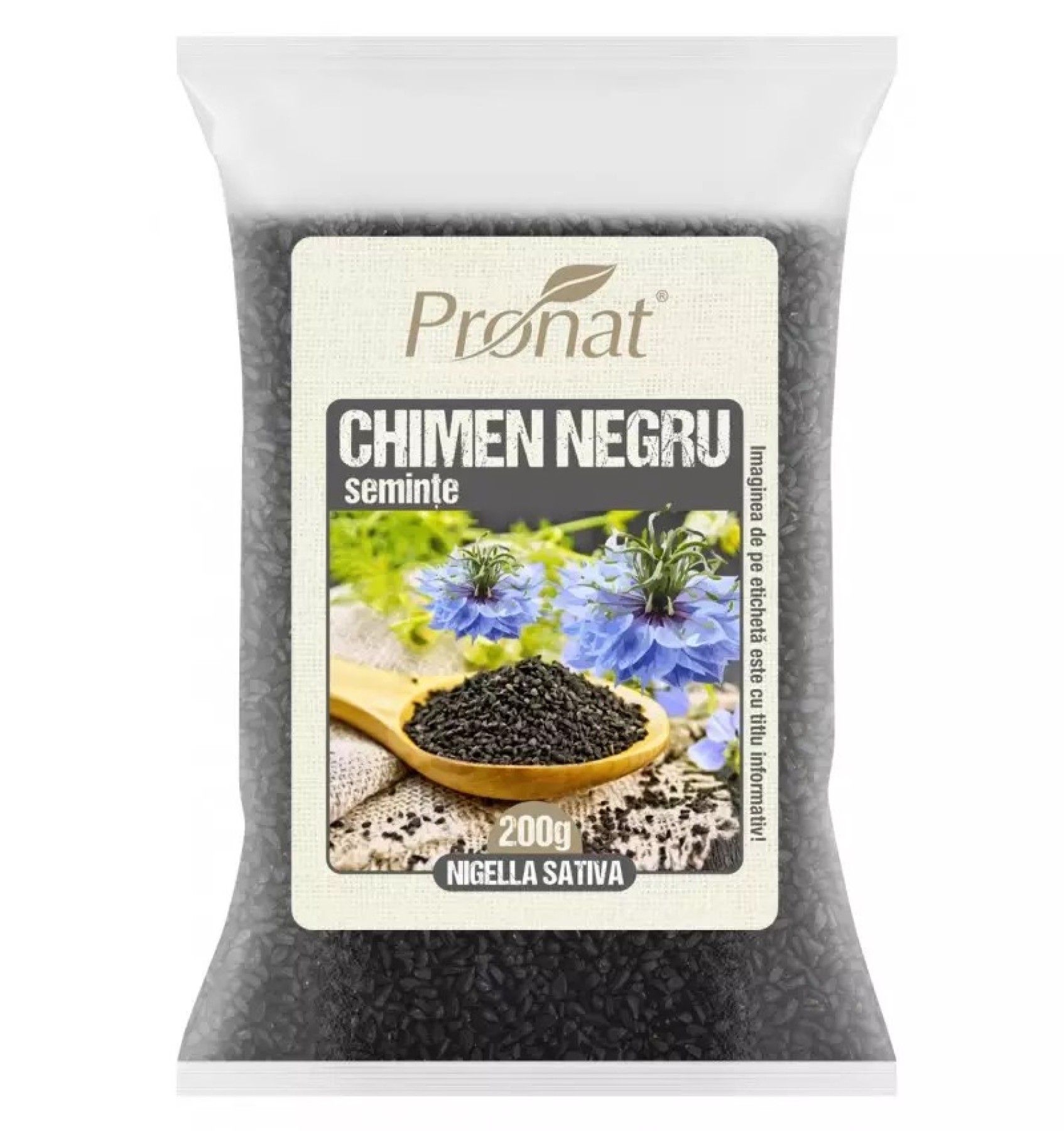 Semite de chimen negru, 200gr, Nigella sativa