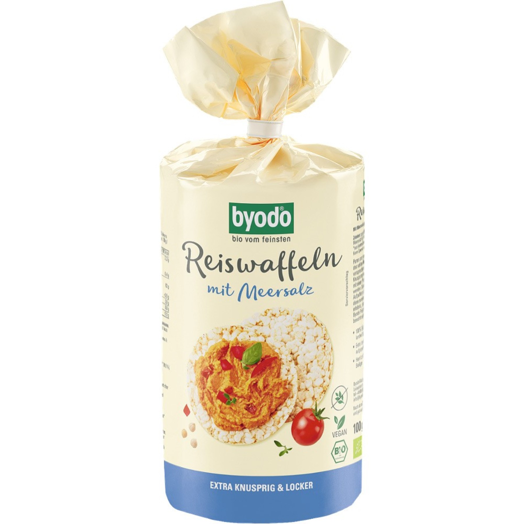 Rondele bio din orez integral cu sare fara gluten - 100 g