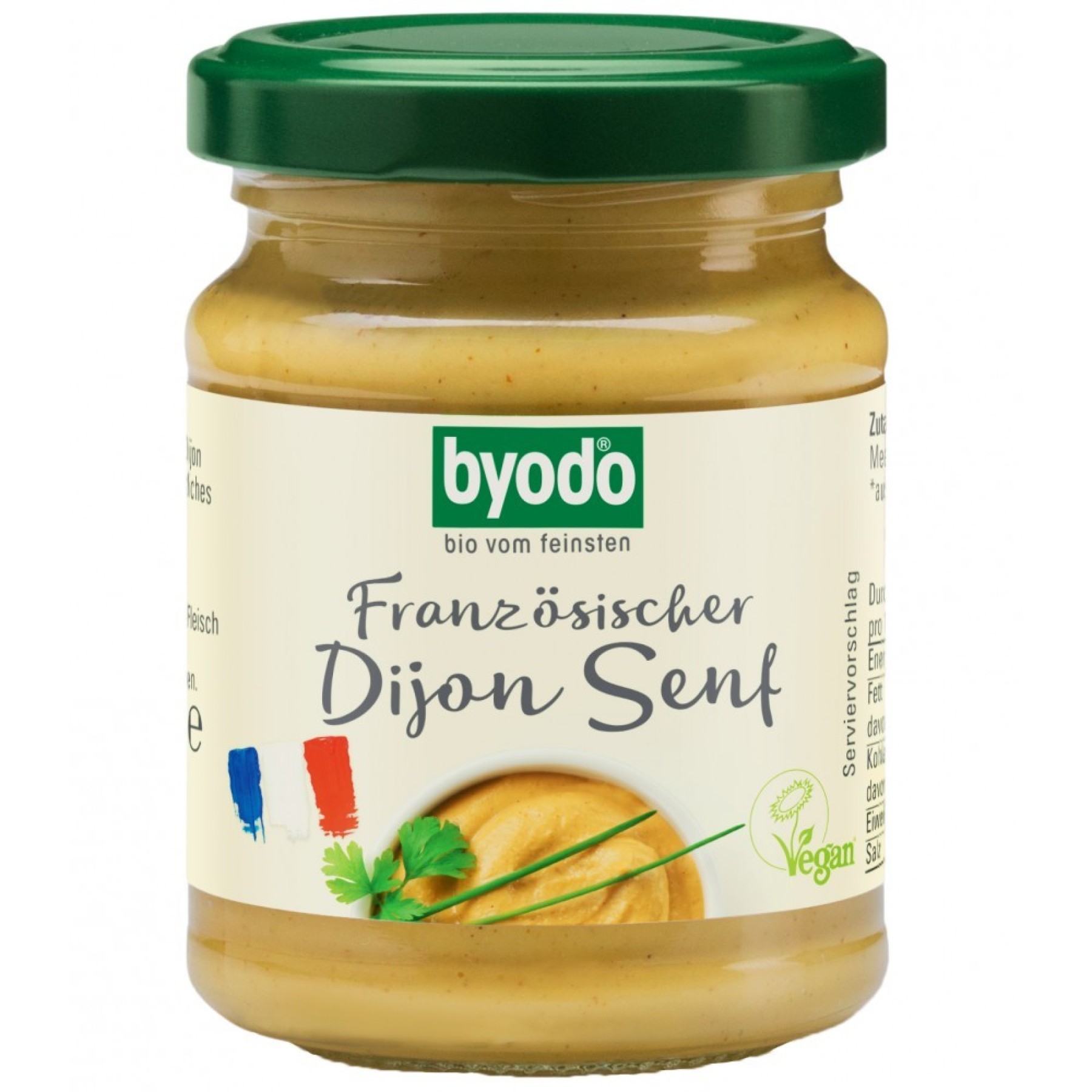 Mustar bio dijon - 125 ml