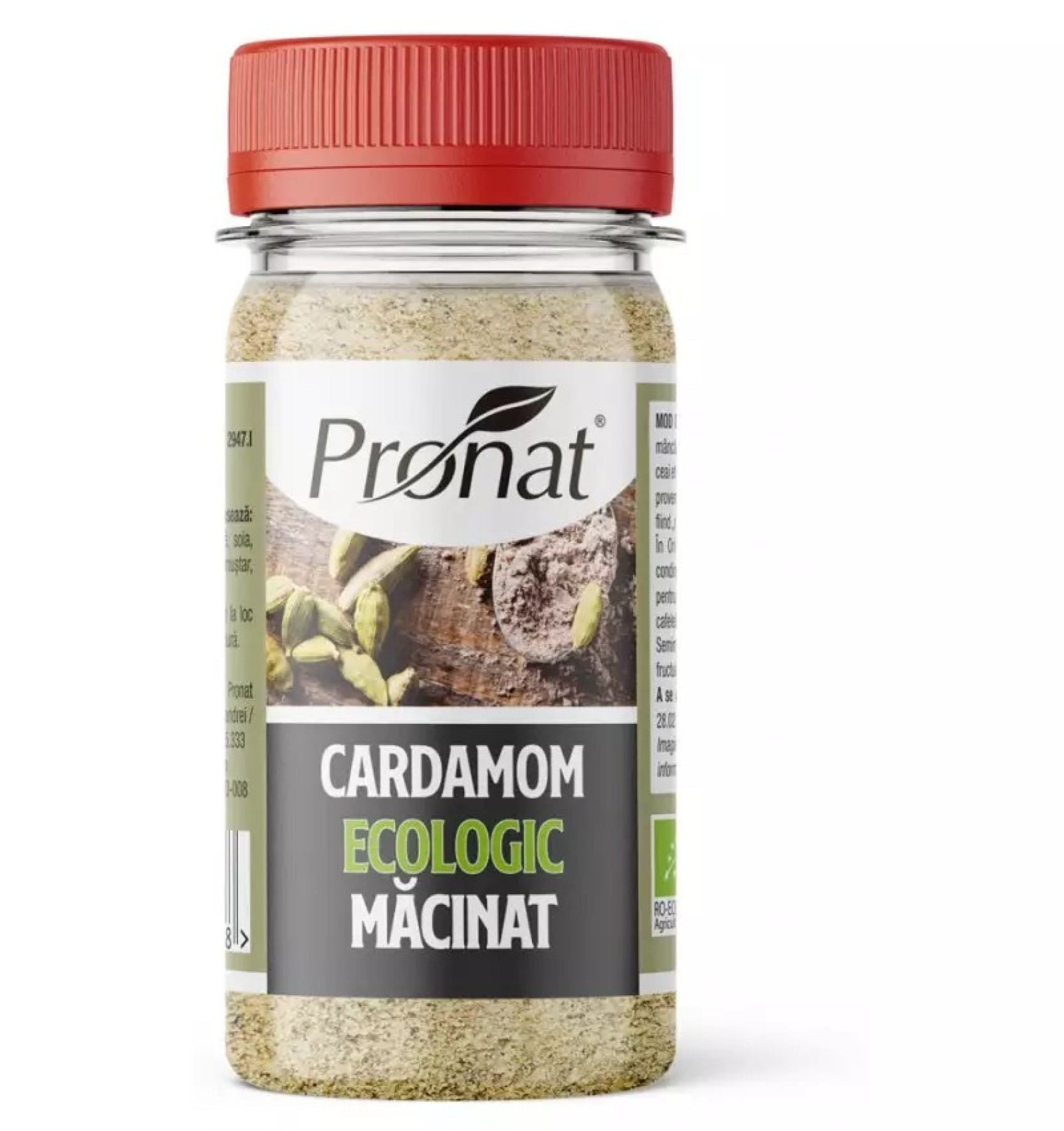 ECO/BIO Cardamom macinat 35gr,