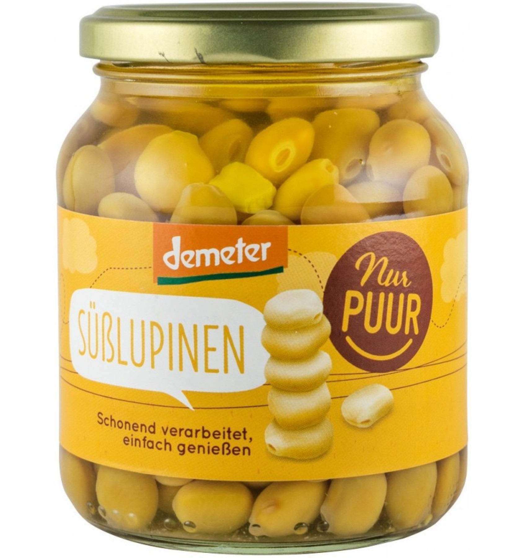 LUPIN DULCE BIO SI DEMETER, 340G NUR PUUR
