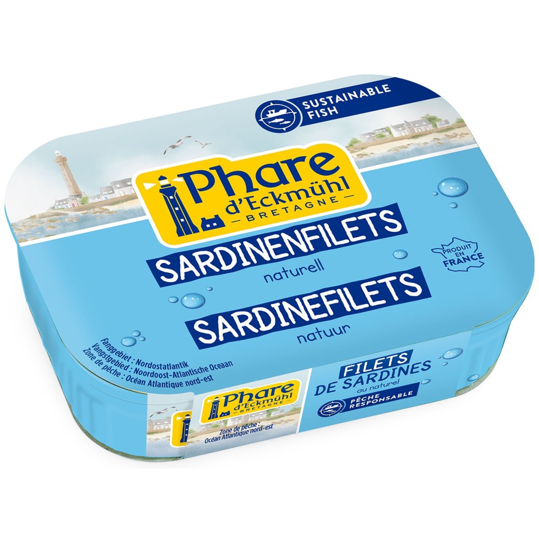 File de sardine in suc propriu - 100 g