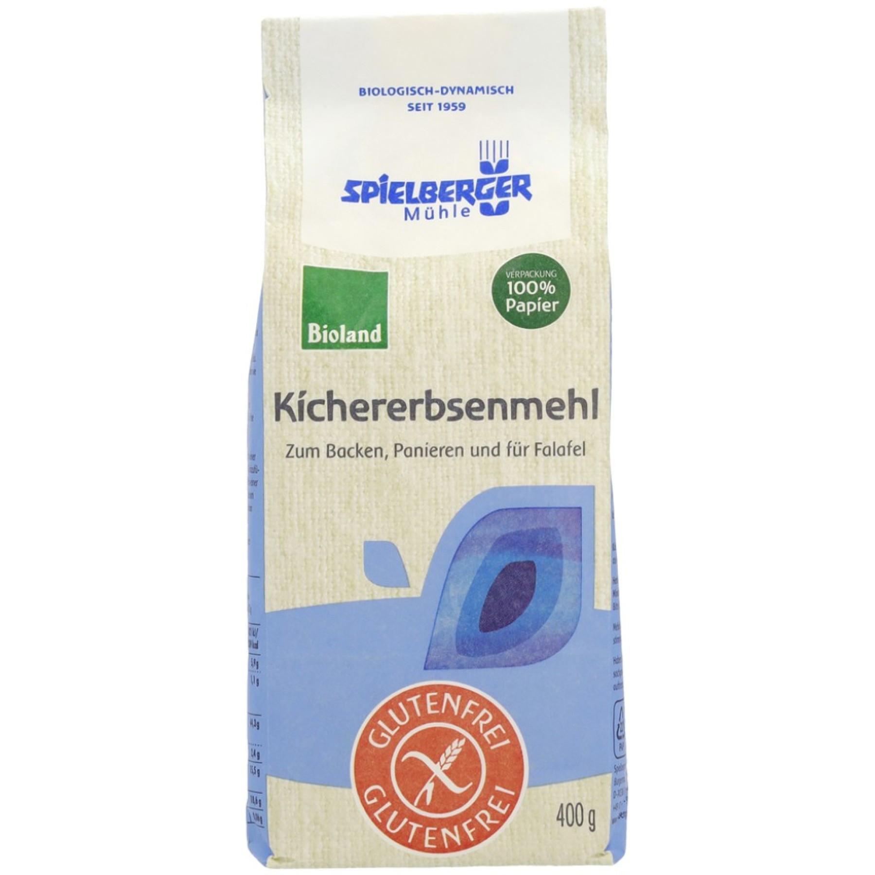 Faina bio de naut fara gluten - 400 g