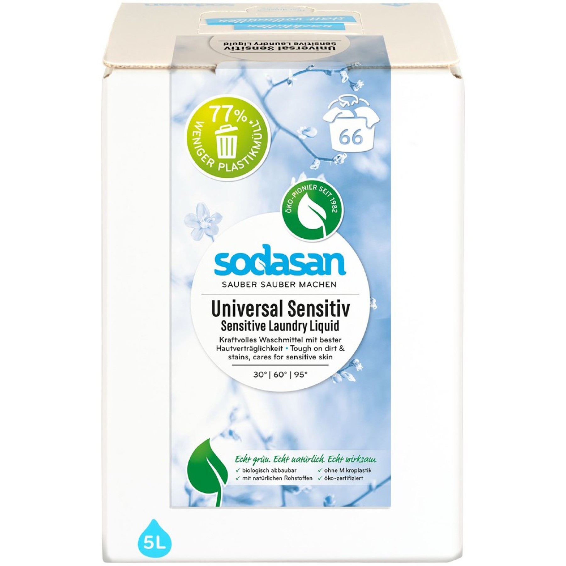 Detergent lichid universal sensitiv bag-in-box - 5 L
