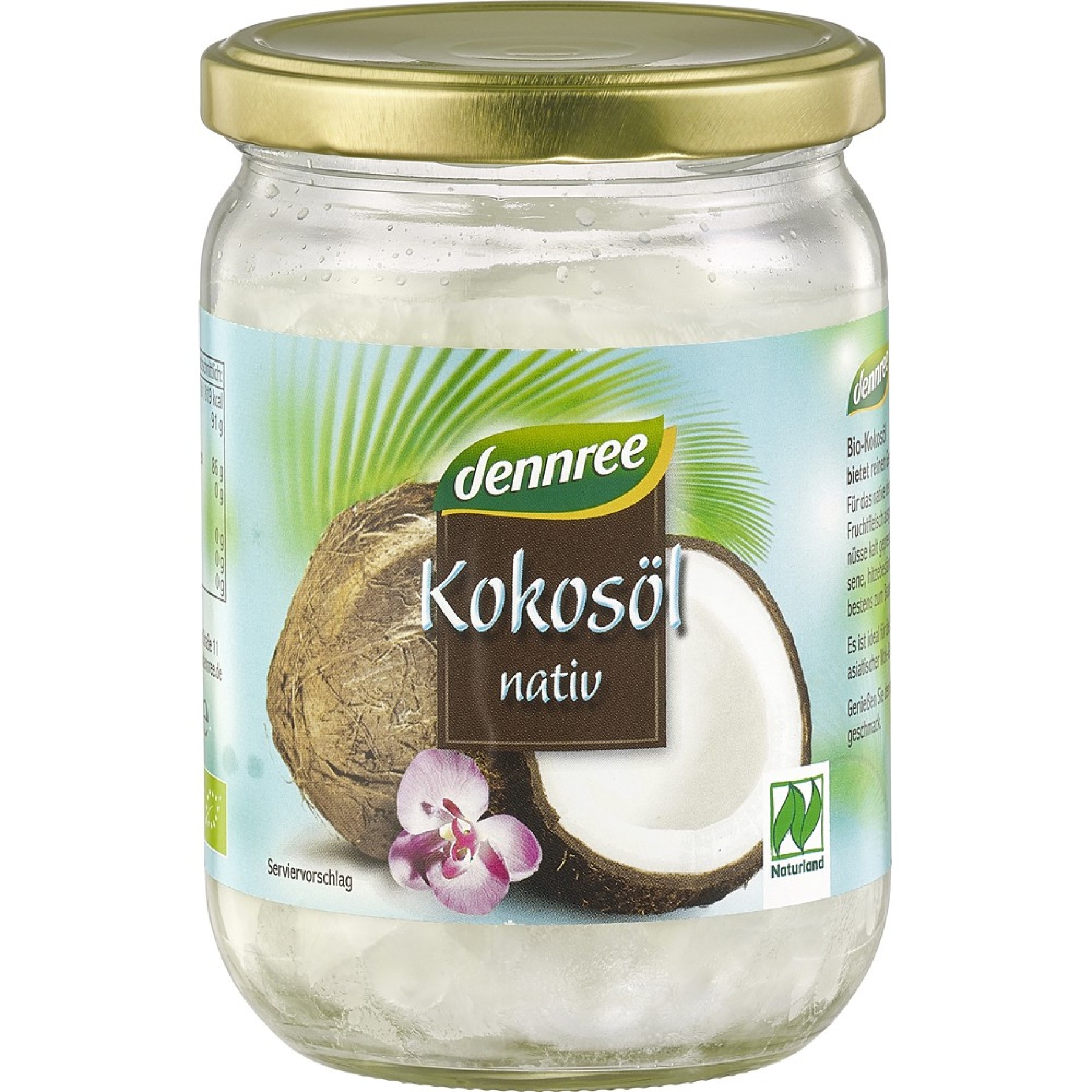 Ulei virgin de cocos bio - 450 ml