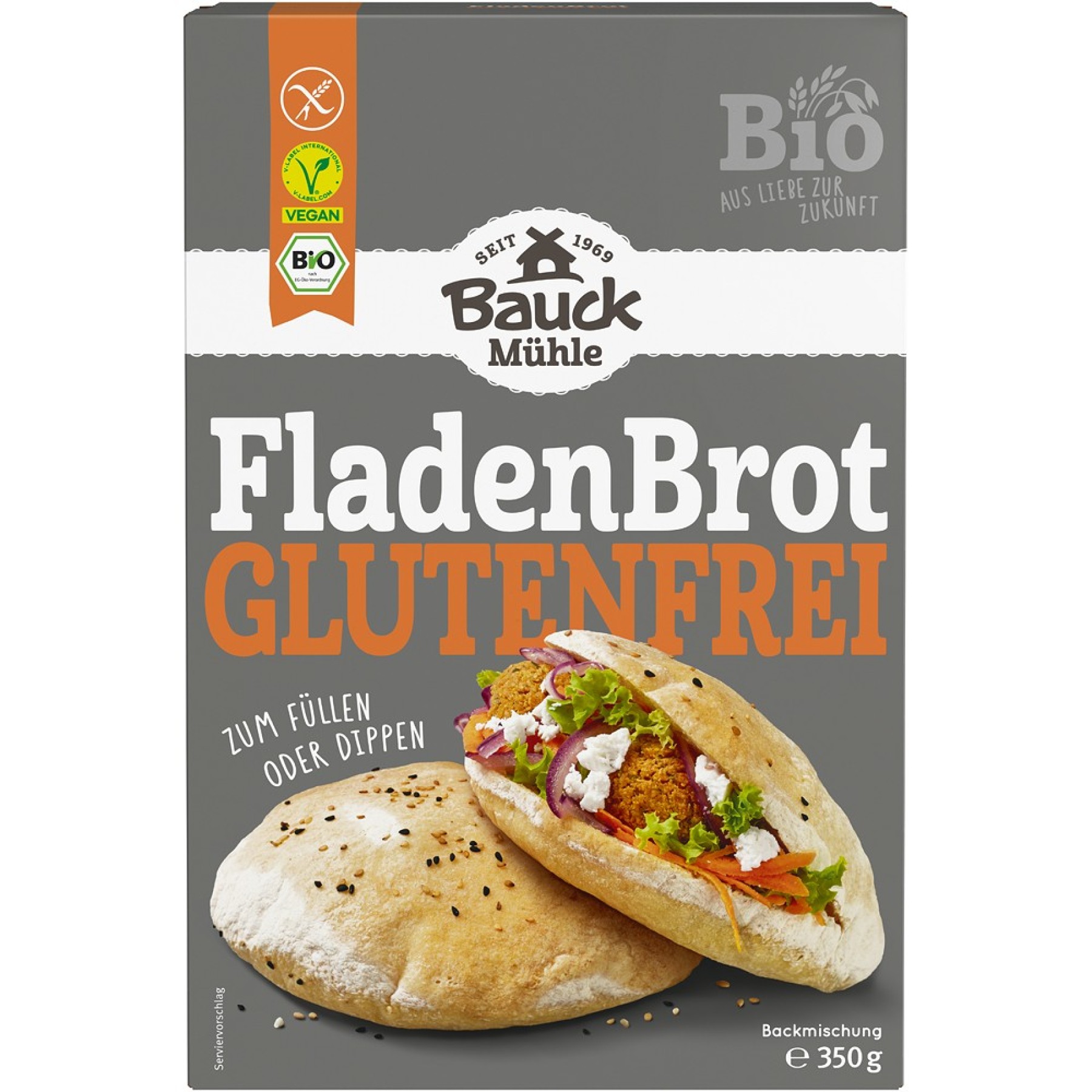 Mix de faina pentru lipie fara gluten, eco - 350 g
