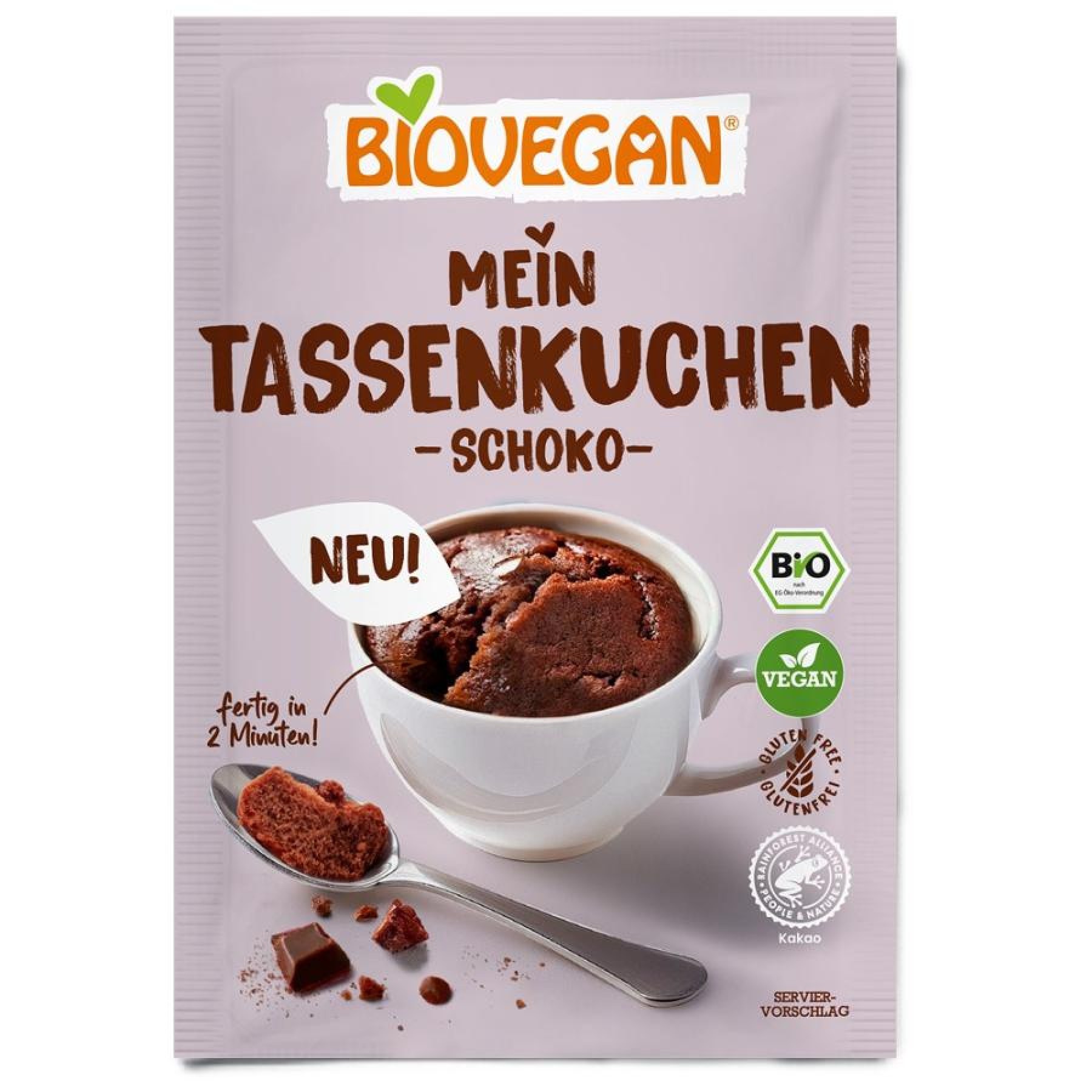 Mix pentru prajitura cu ciocolata la cana fara gluten, eco - 55 g