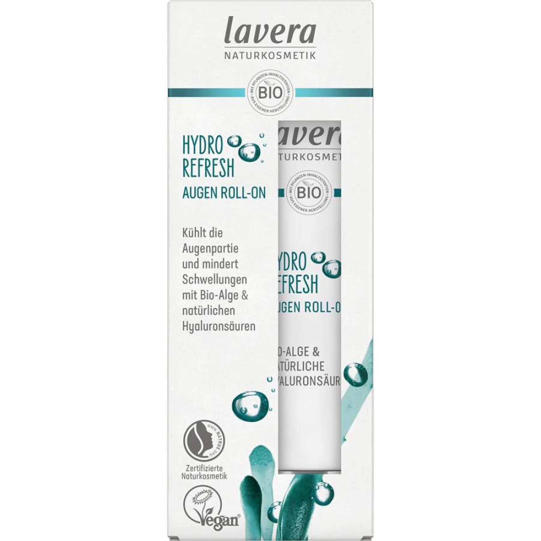 Roll-on hydro refresh cu alge bio pentru ochi - 15 ml