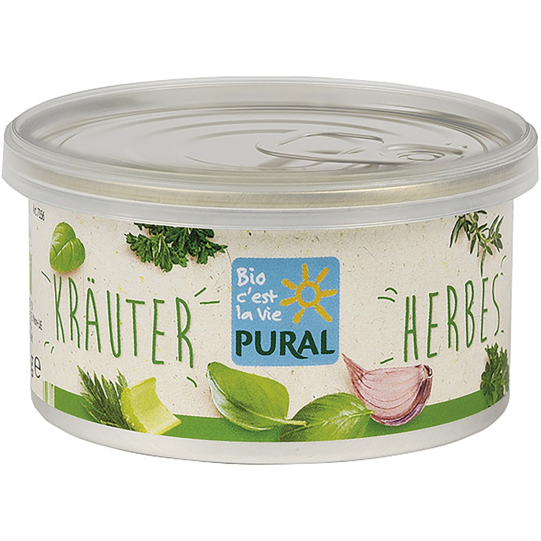Pate vegetal cu ierburi aromatice vegan, eco - 125 g