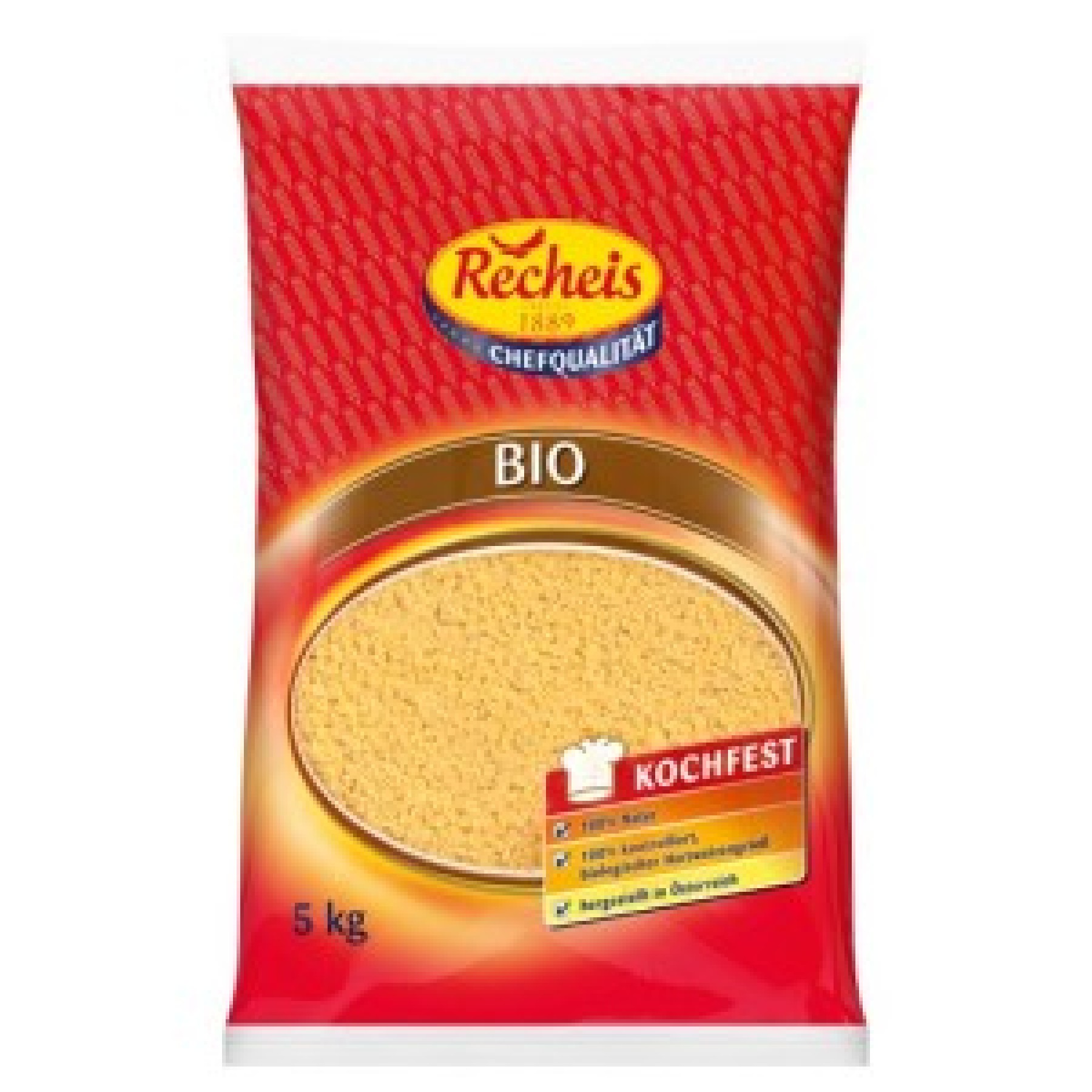 Stelute bio din grau dur 5kg Recheis