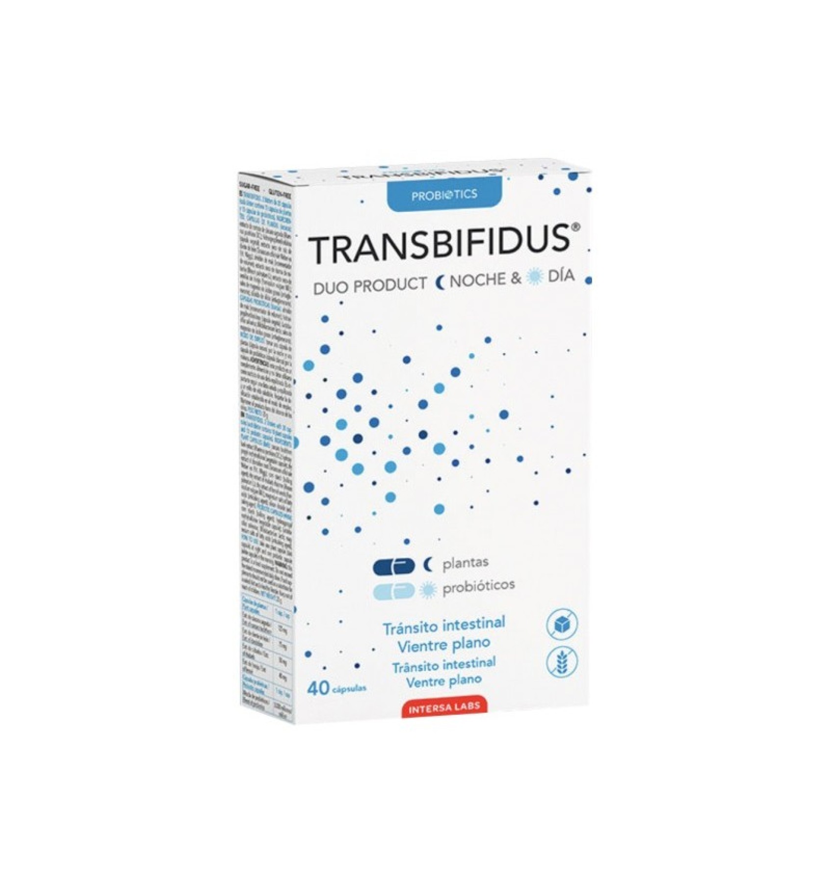 Capsule probiotice pentru trazitul intestinal, 40 capsule TRANSBIFIDUS/BISILUETLAX