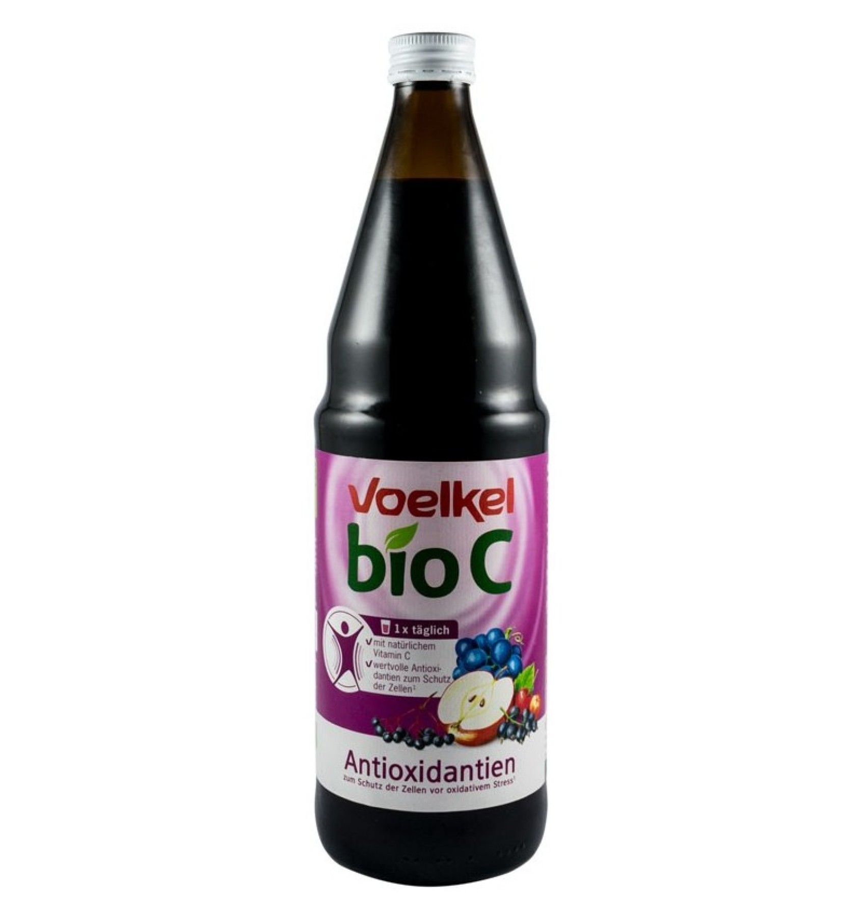 BIO C Suc bio de fructe cu antioxidanti, 0.75l