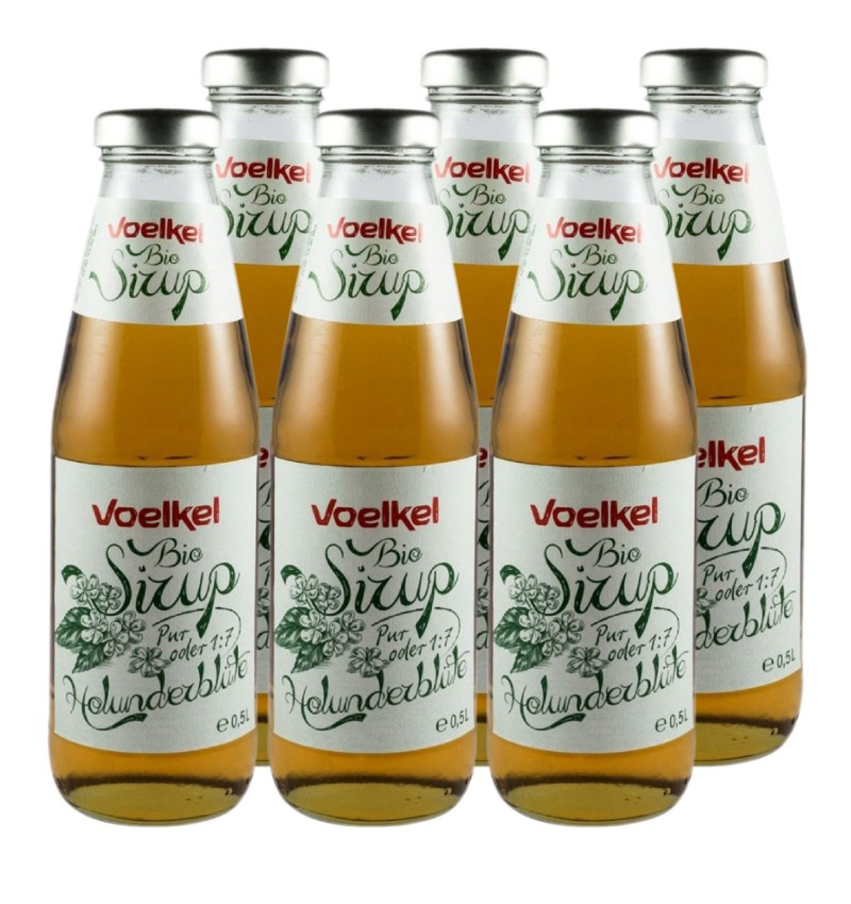 Sirop bio din flori de soc, 0,5l