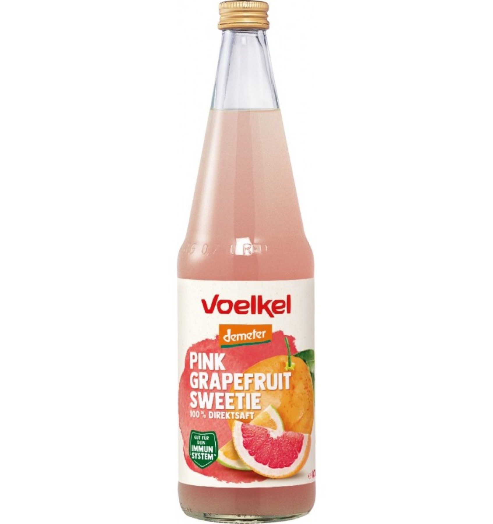 Suc bio de grapefruit roz, 700ml