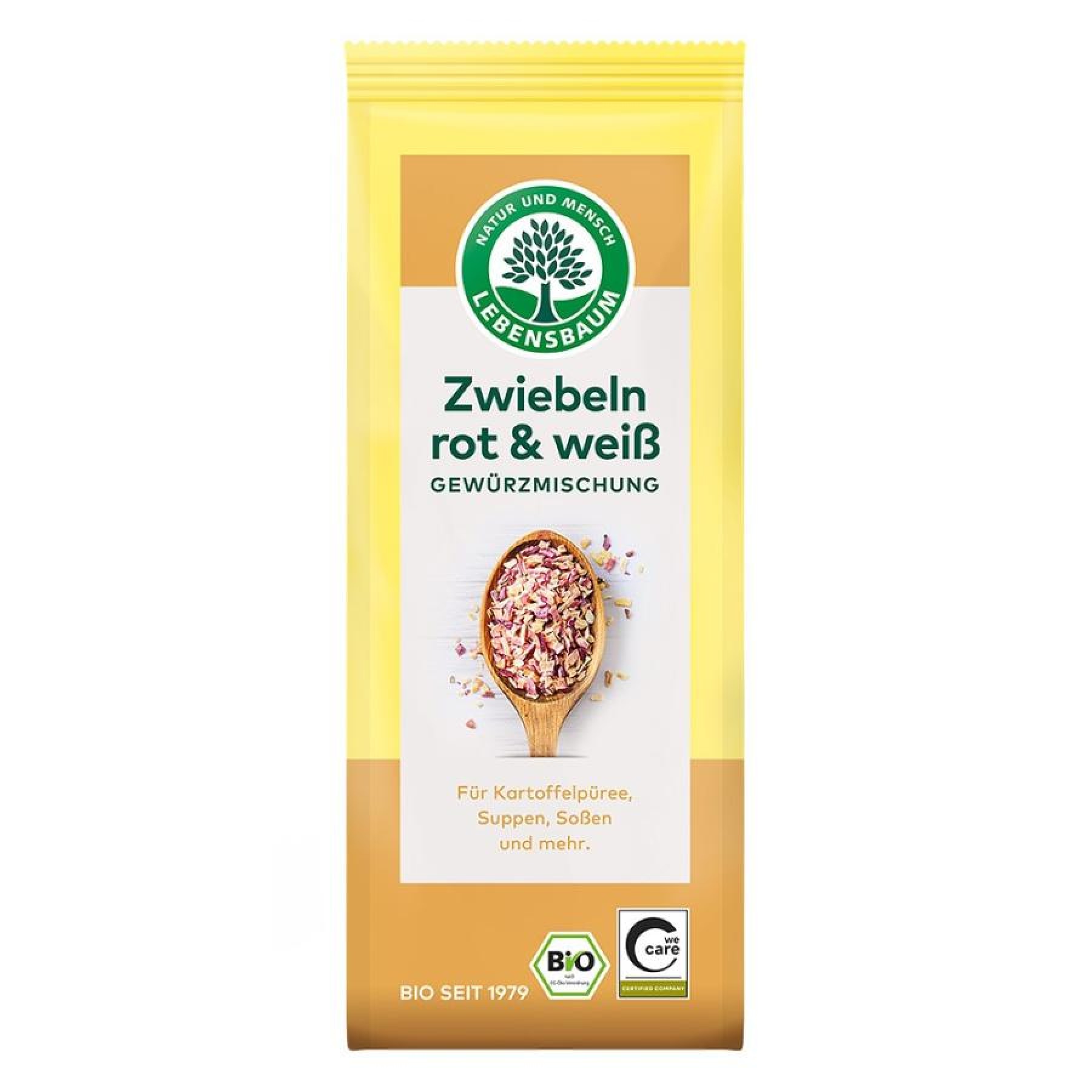 Ceapa alba si rosie deshidratata, eco - 55 g