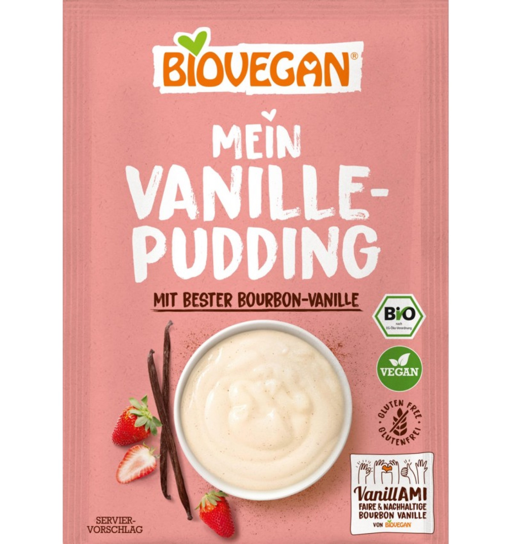 Budinca de vanilie, bio, 36g