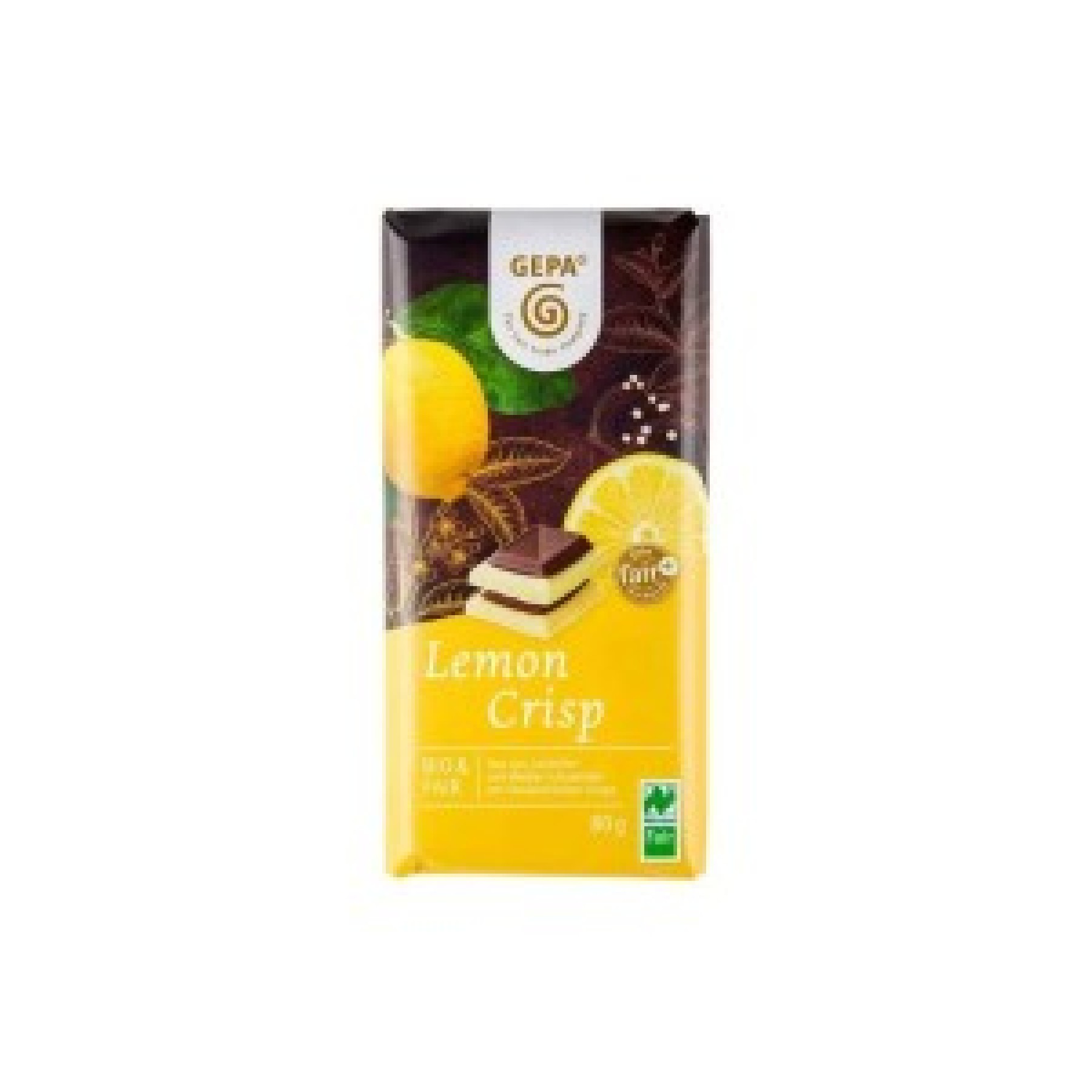 ECO/BIO Ciocolata Lemon Crisp 80gr