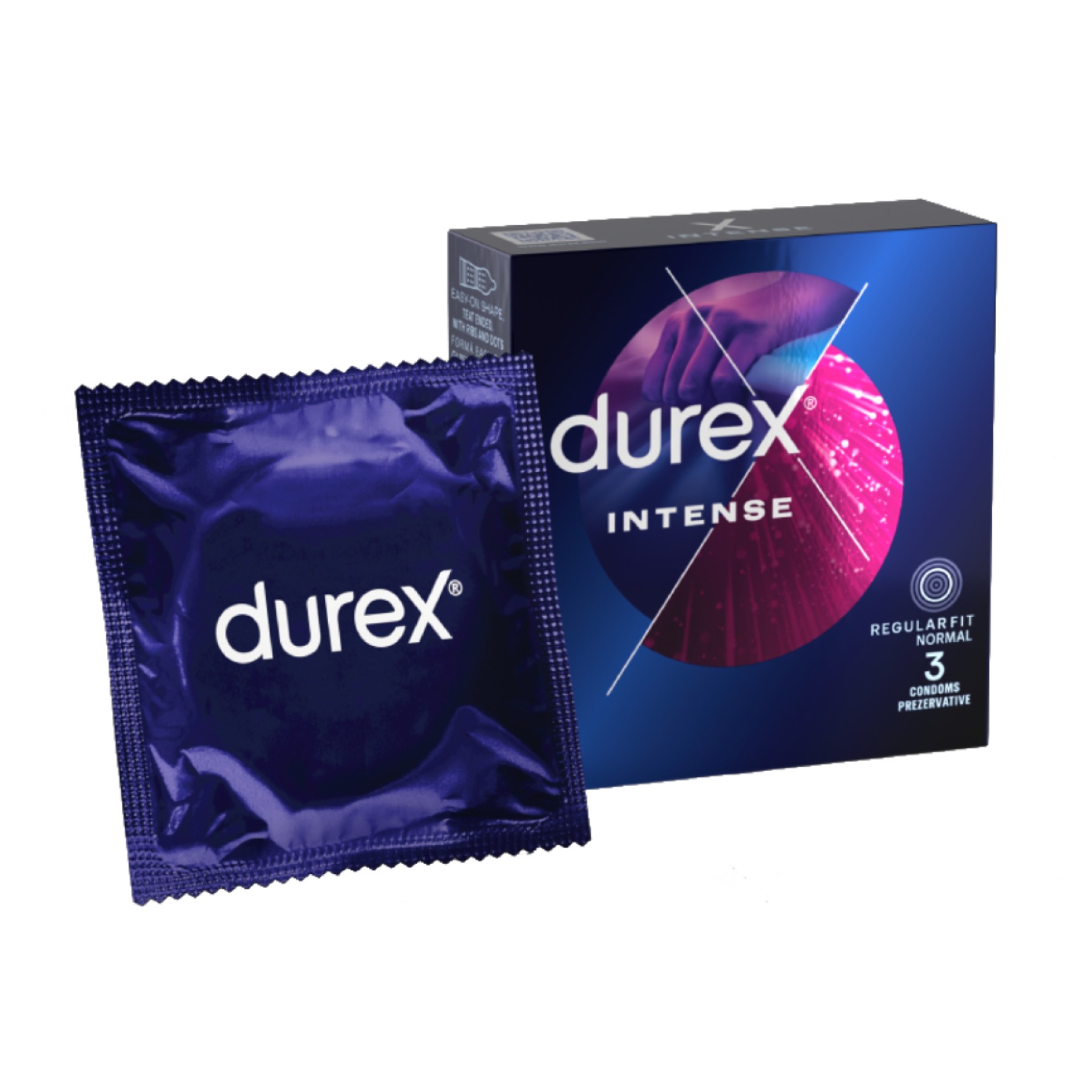 Prezervative Durex Intense Orgasmic, 3 bucati