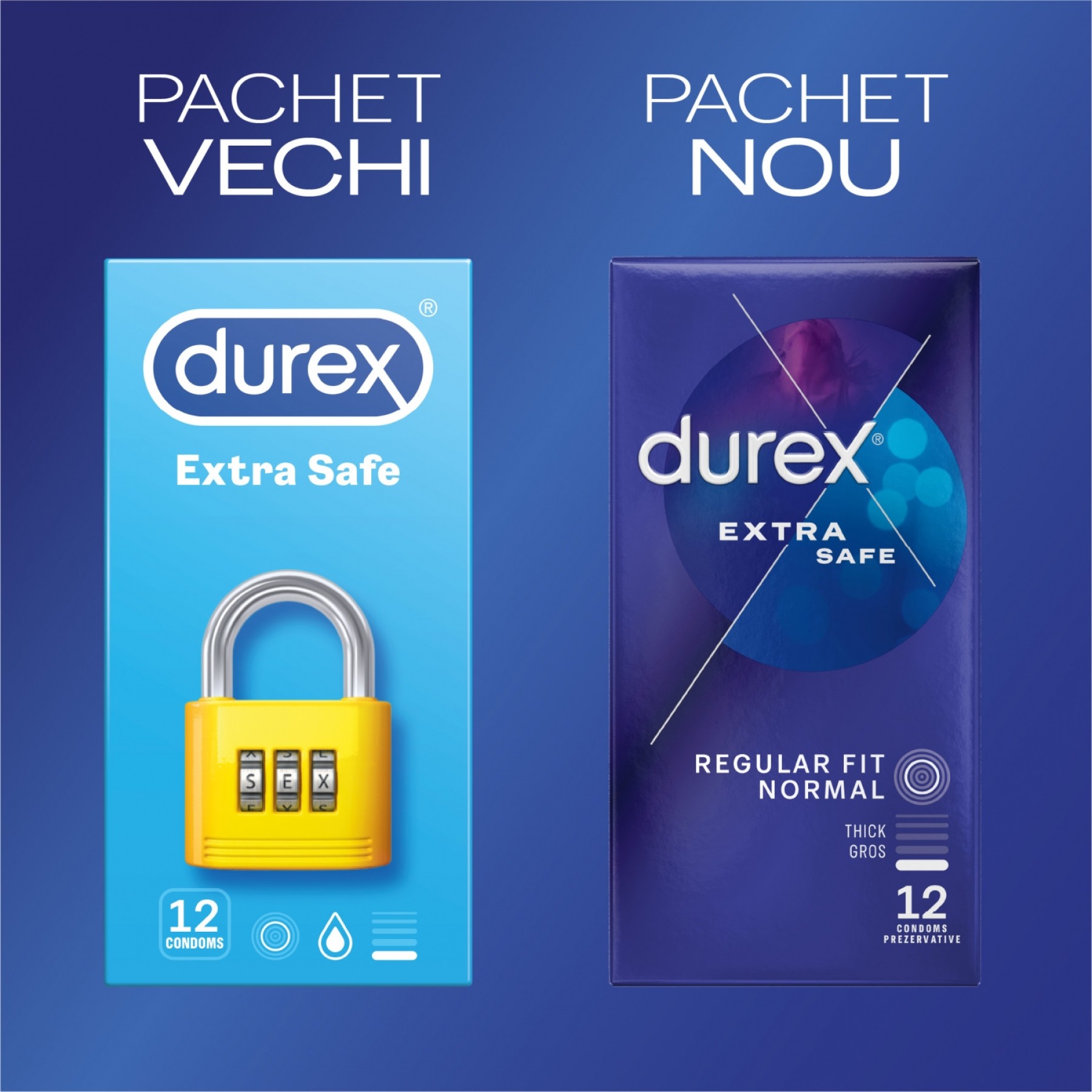 Prezervative Durex Extra Safe 12 bucati