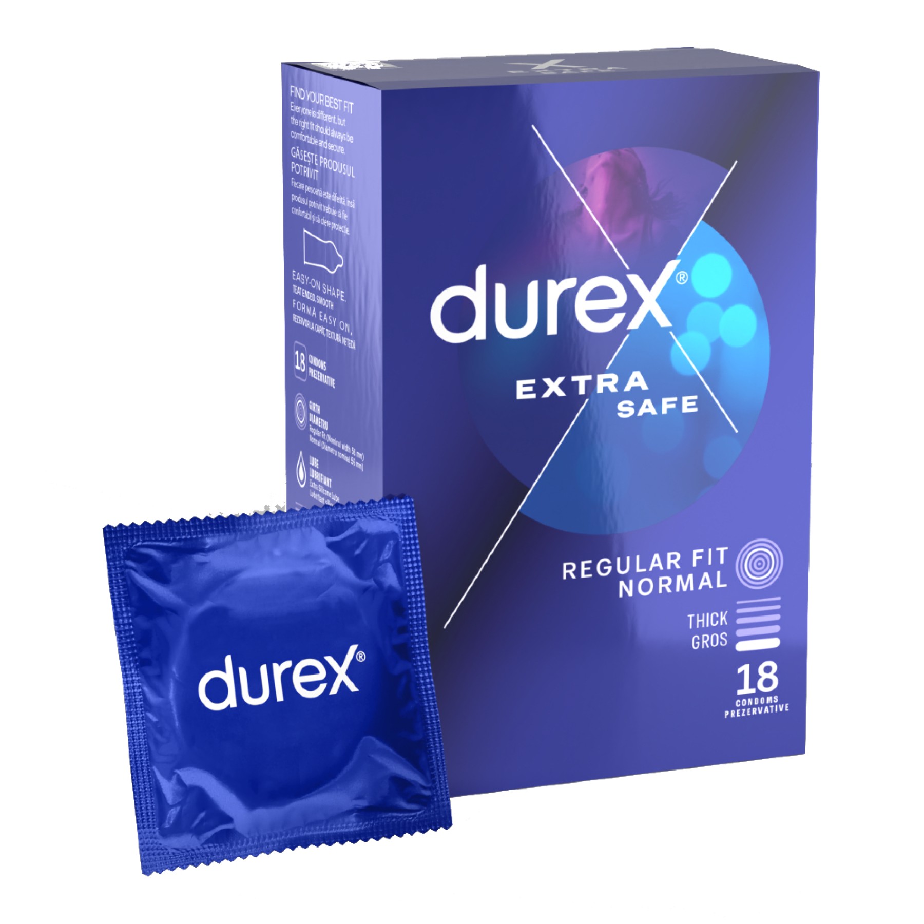 Prezervative Durex Extra Safe 18 bucati