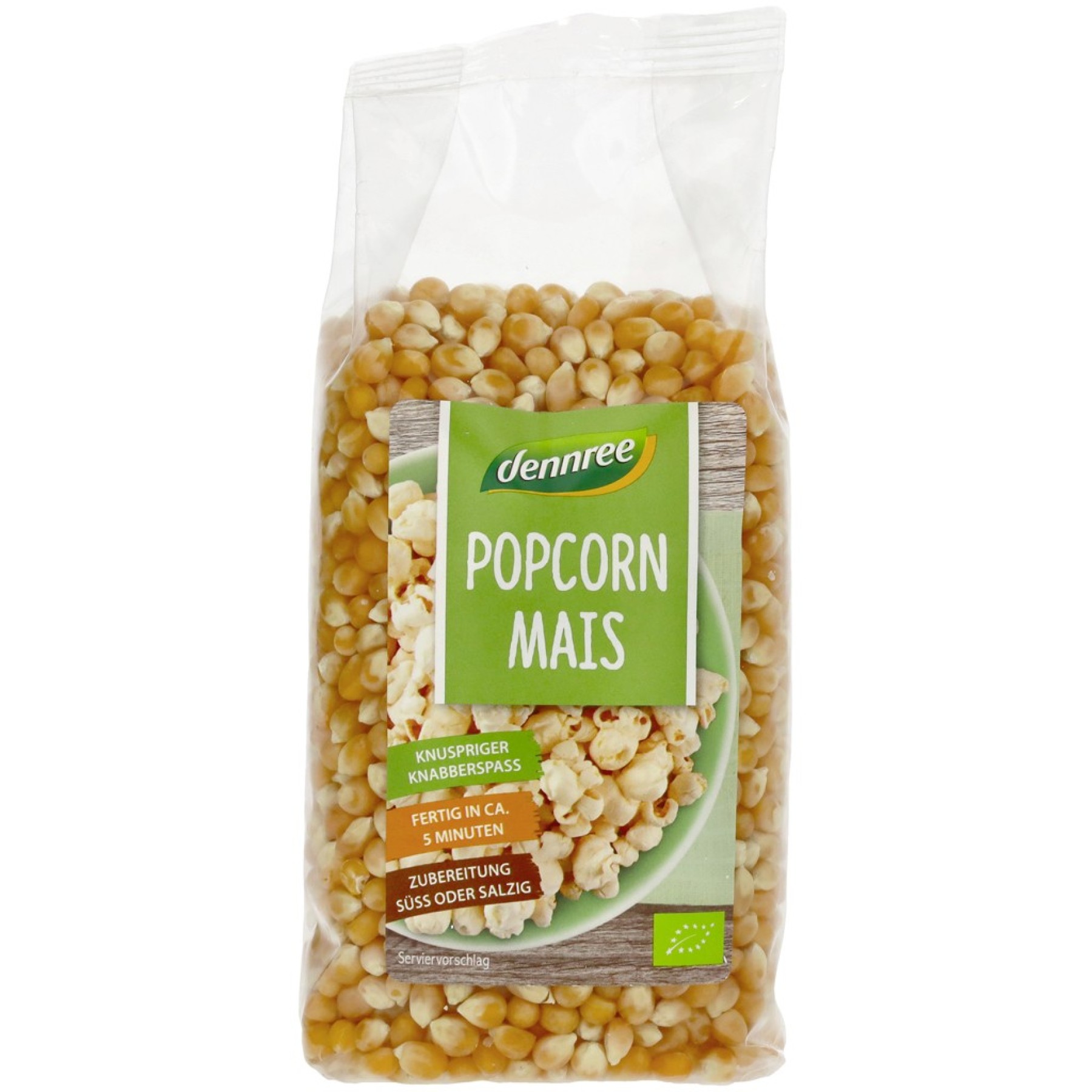 Porumb bio pentru popcorn - 500 g