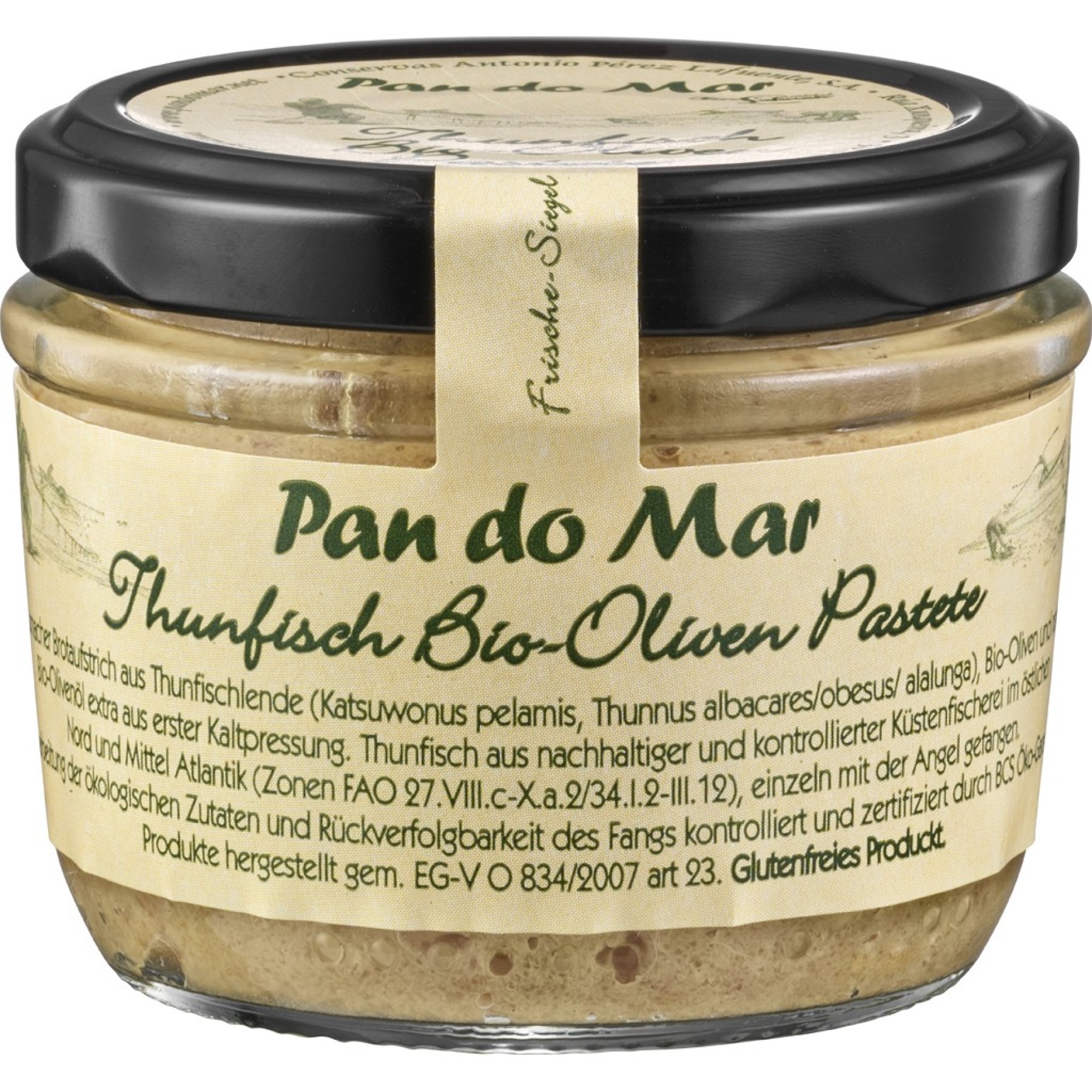 Pasta de ton cu masline bio - 125 g