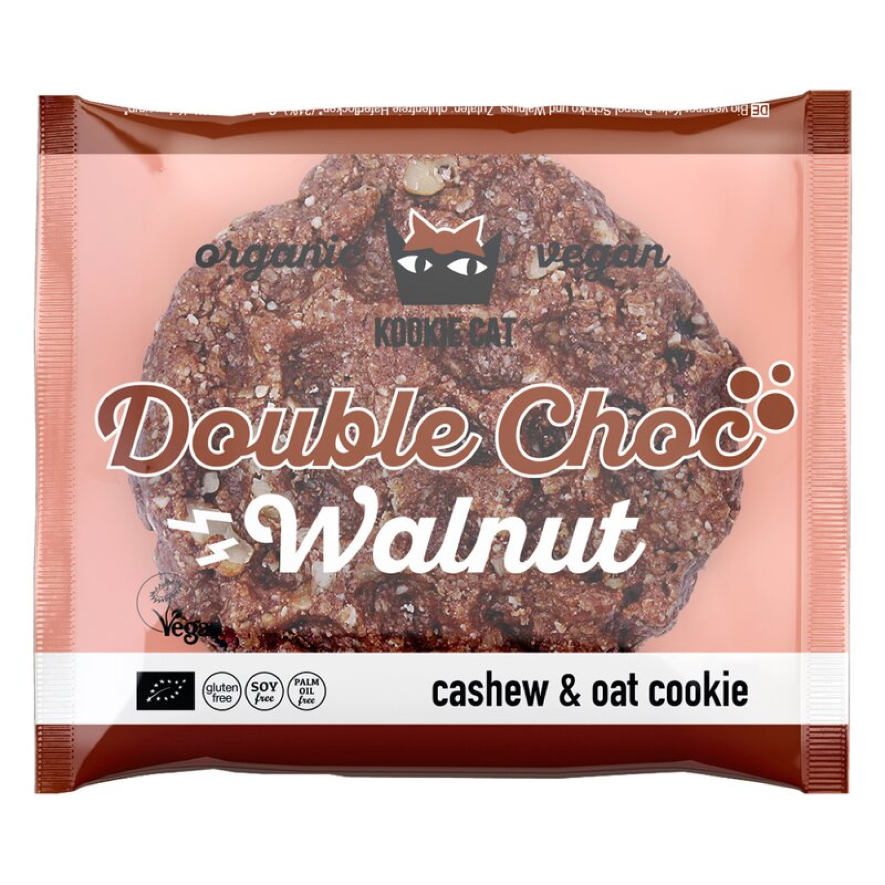 Cookie cu nuci si cacao fara gluten bio 50g PRET REDUS