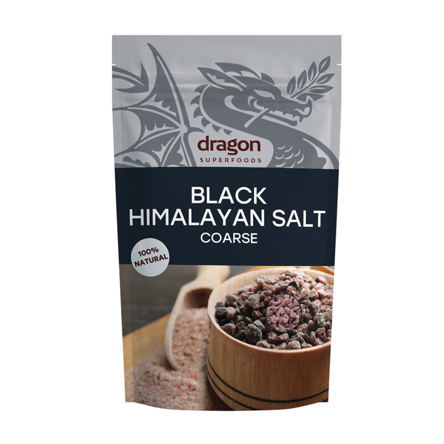 Sare neagra de himalaya grunjoasa 250g Smart Organic